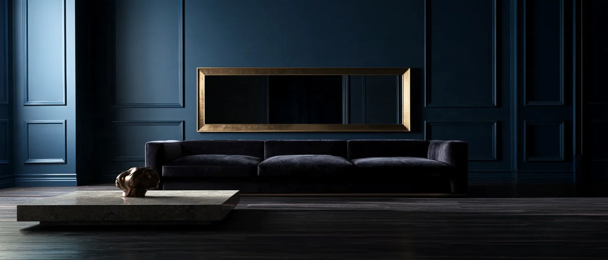 Large Gold Mirrors