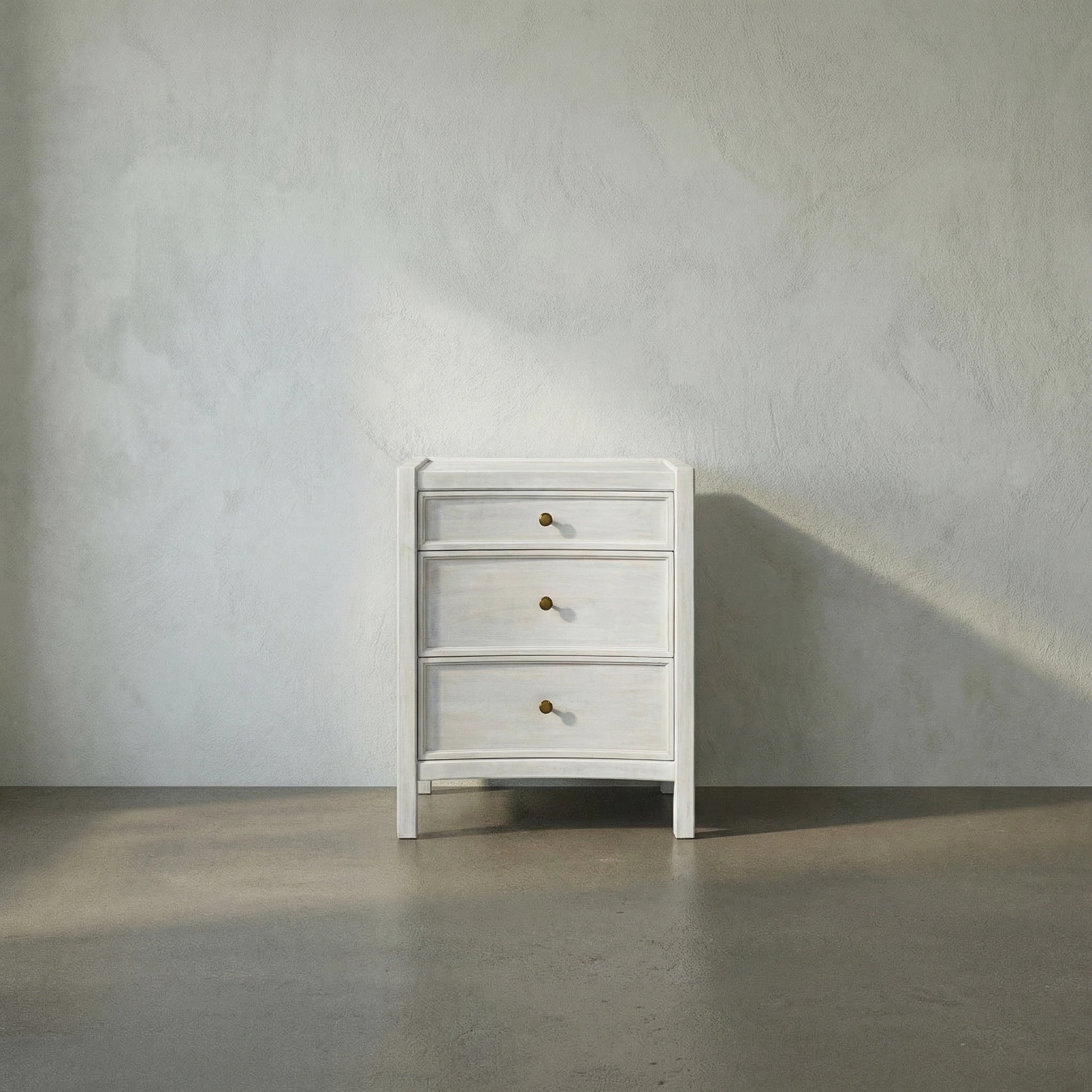 24 Hampton Night Stand In White Wash By Noir Gtab928Wh 14