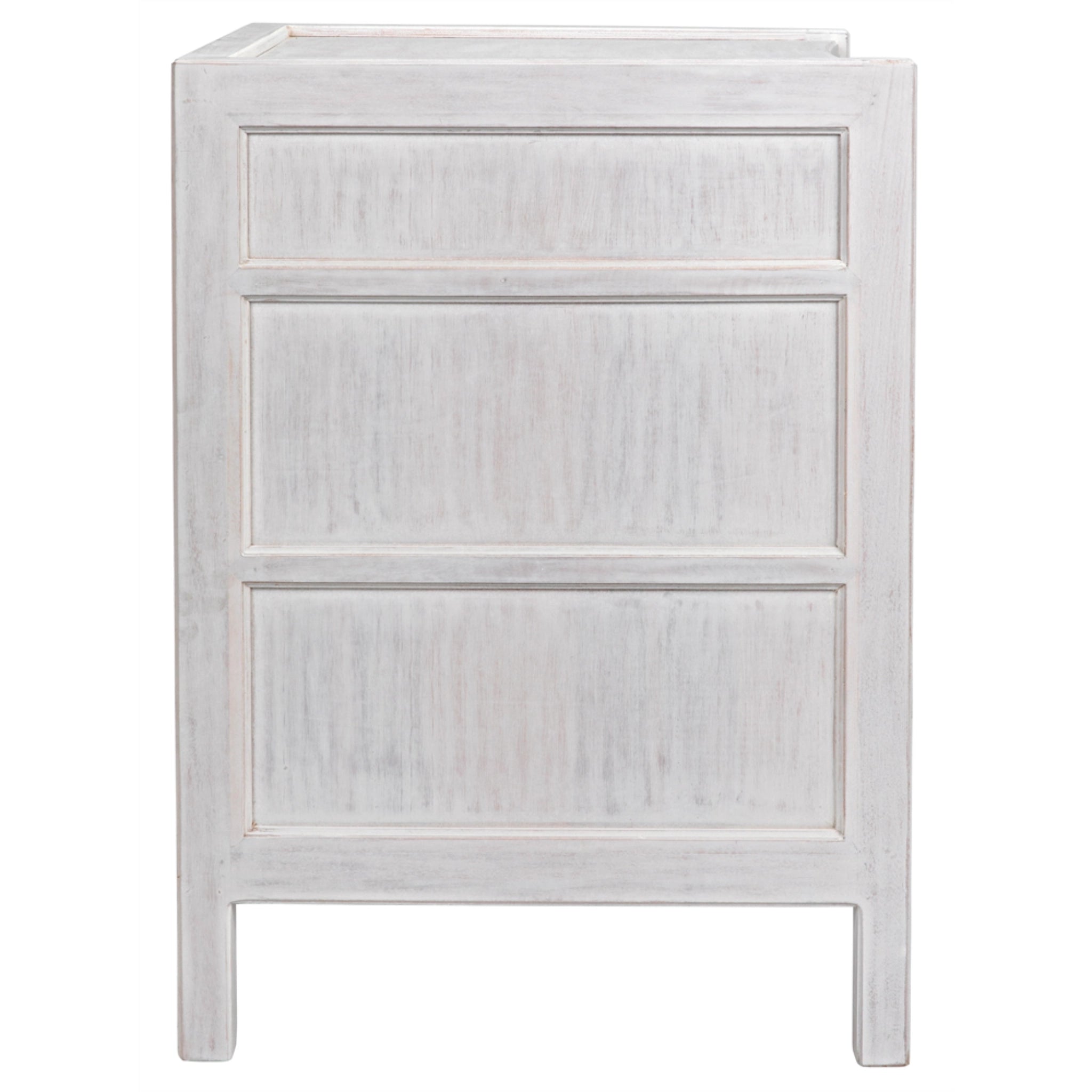 24 Hampton Night Stand In White Wash By Noir Gtab928Wh 11