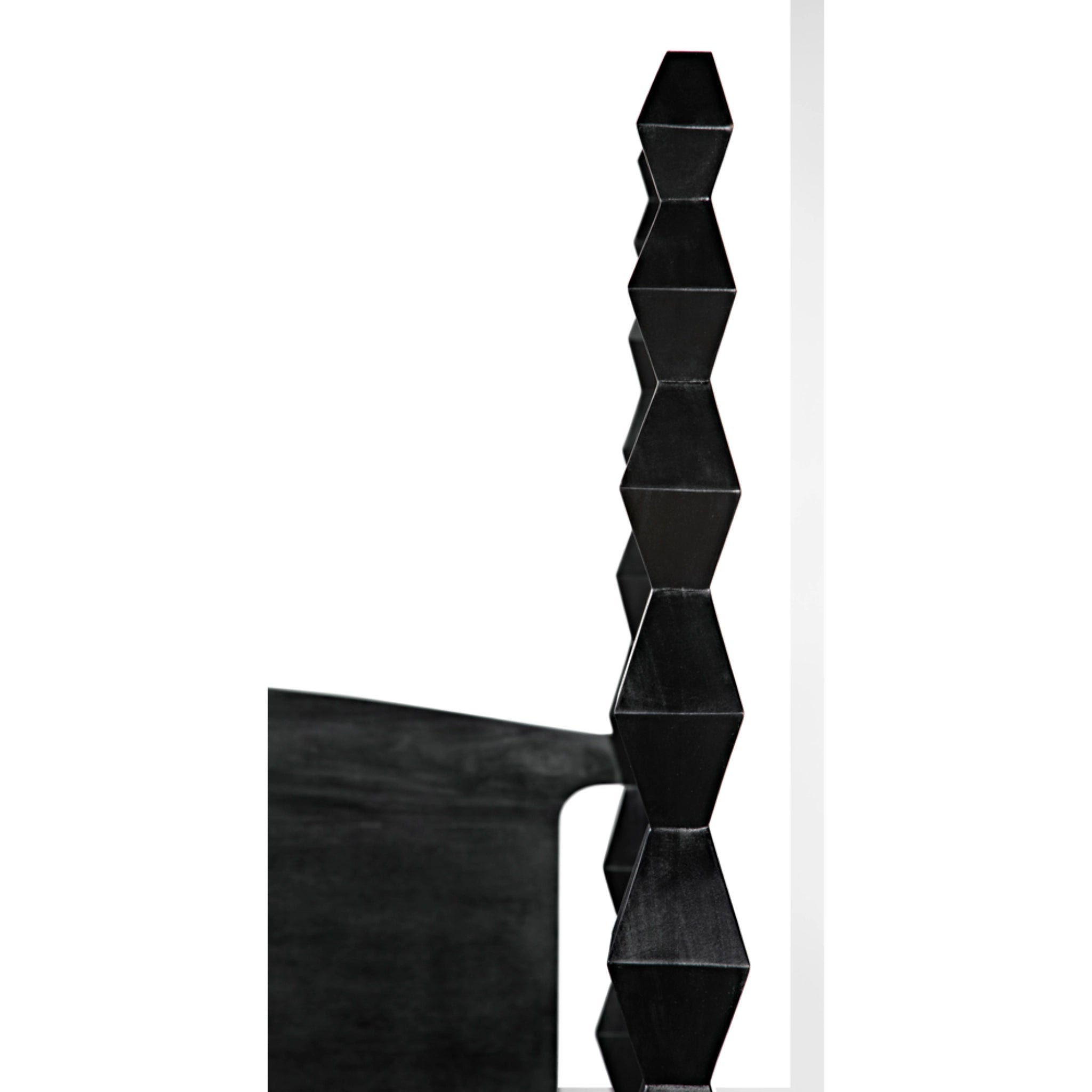 Brancusi Bed Queen In Hand Rubbed Black By Noir Gbed135Qhb 21
