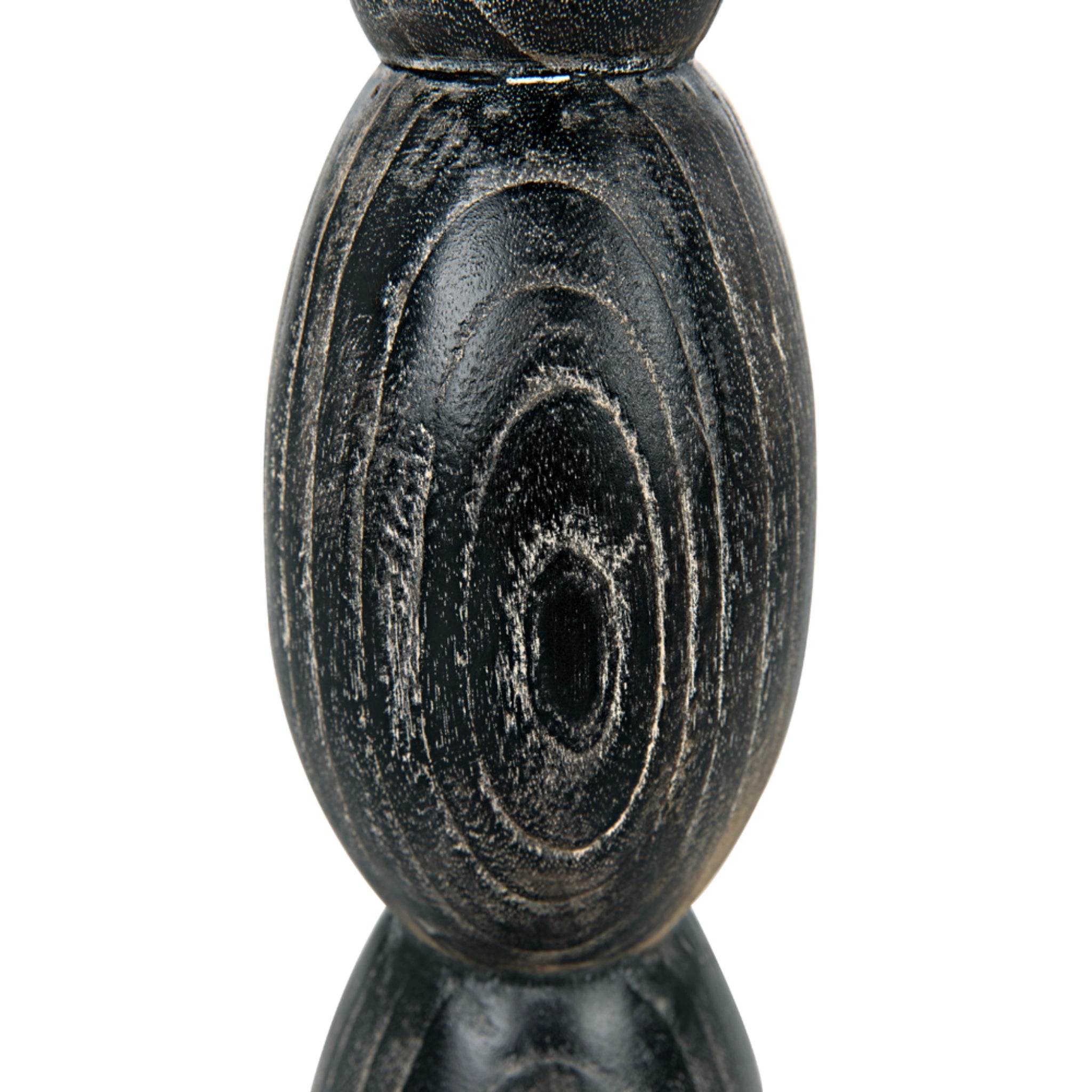 Freia Sculpture In Cinder Black By Noir Ac150Cb 3