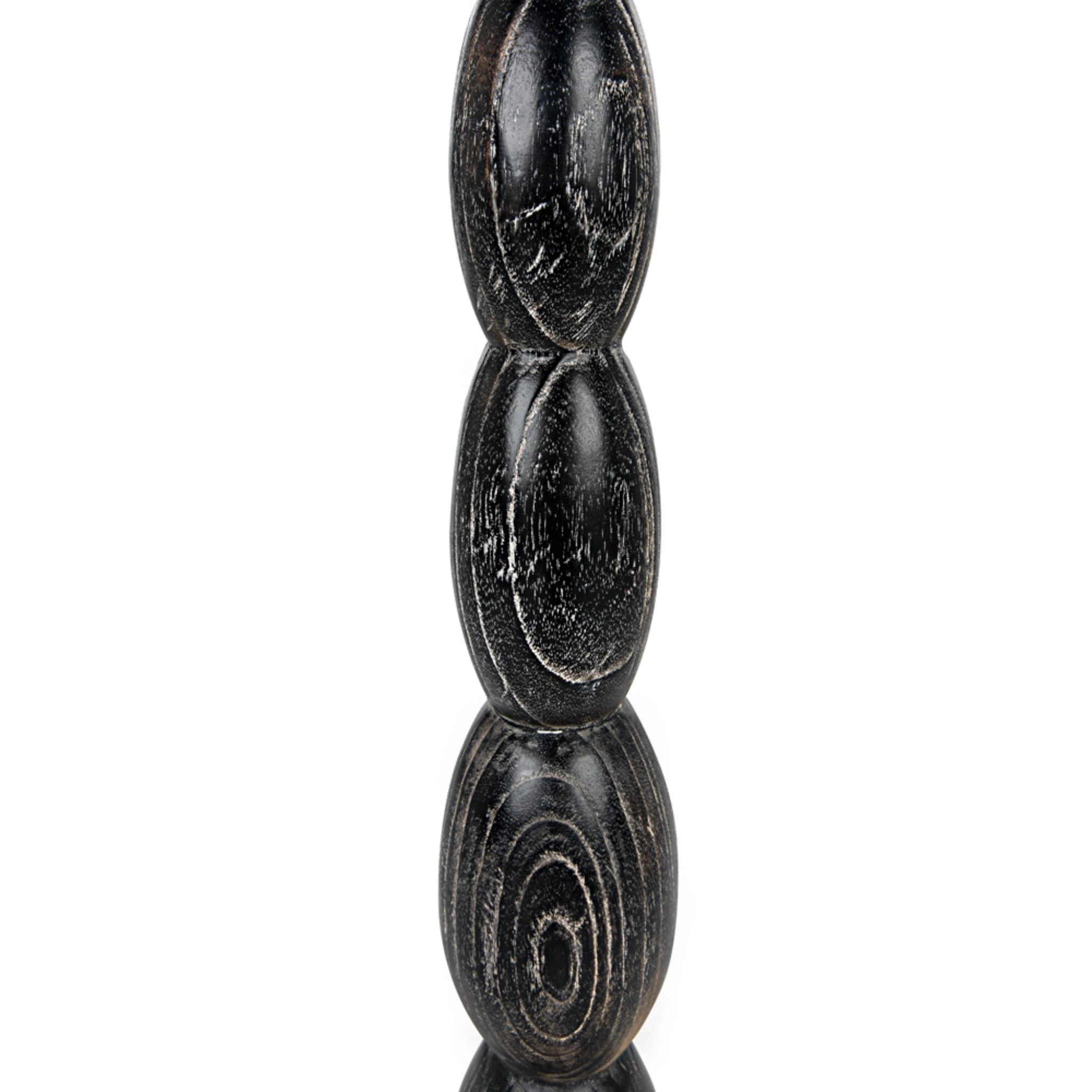 Freia Sculpture In Cinder Black By Noir Ac150Cb 7