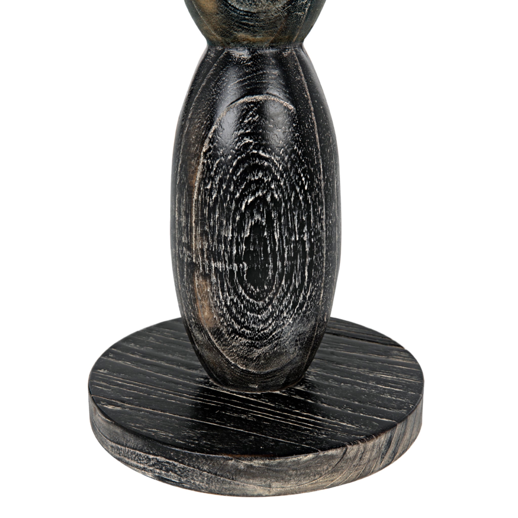 Freia Sculpture In Cinder Black By Noir Ac150Cb 9
