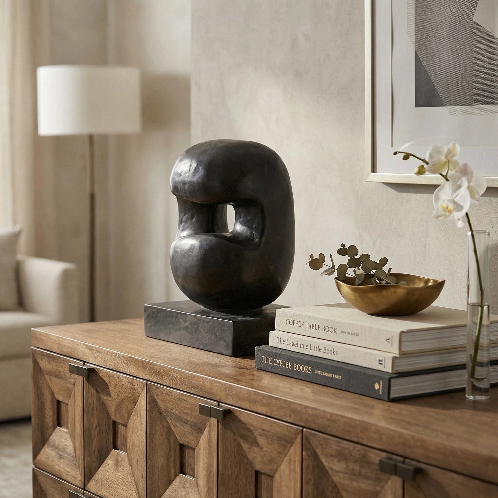 Juno Sculpture In Natural By Noir Am 240Bm 2
