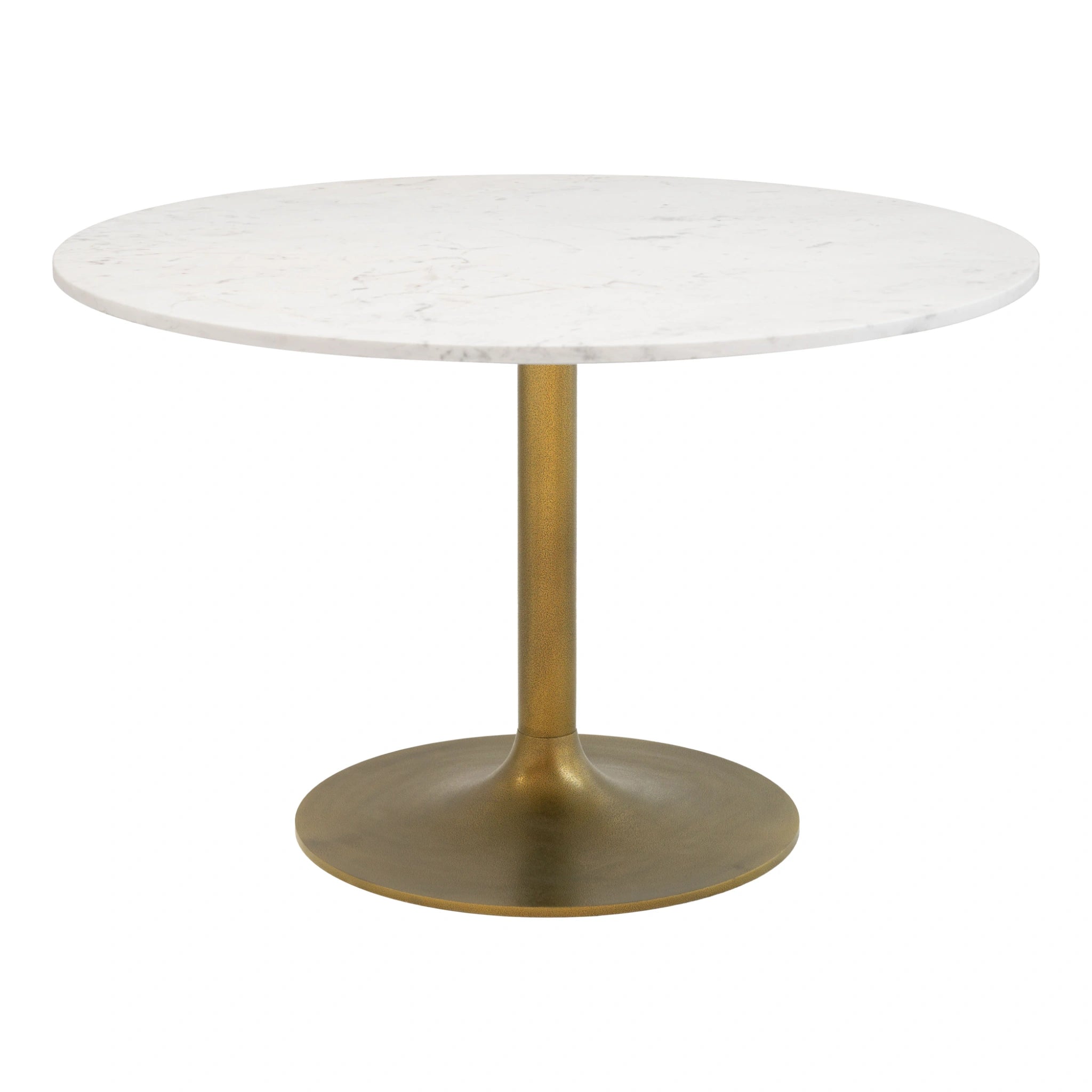 Ithaca Dining Table White & Gold image
