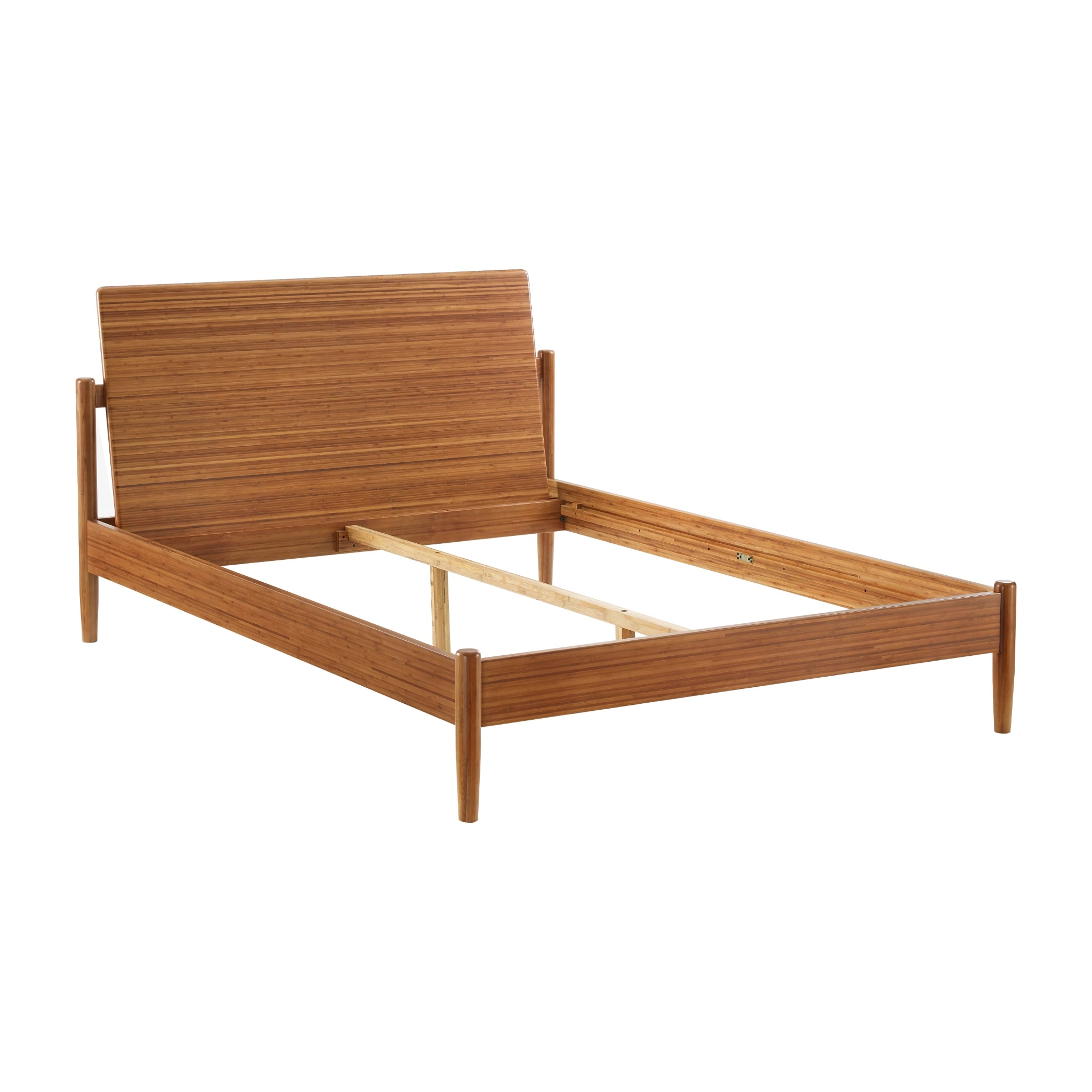 Queen Solid Bamboo Monterey Platform Bed, Amber by Greenington image 4