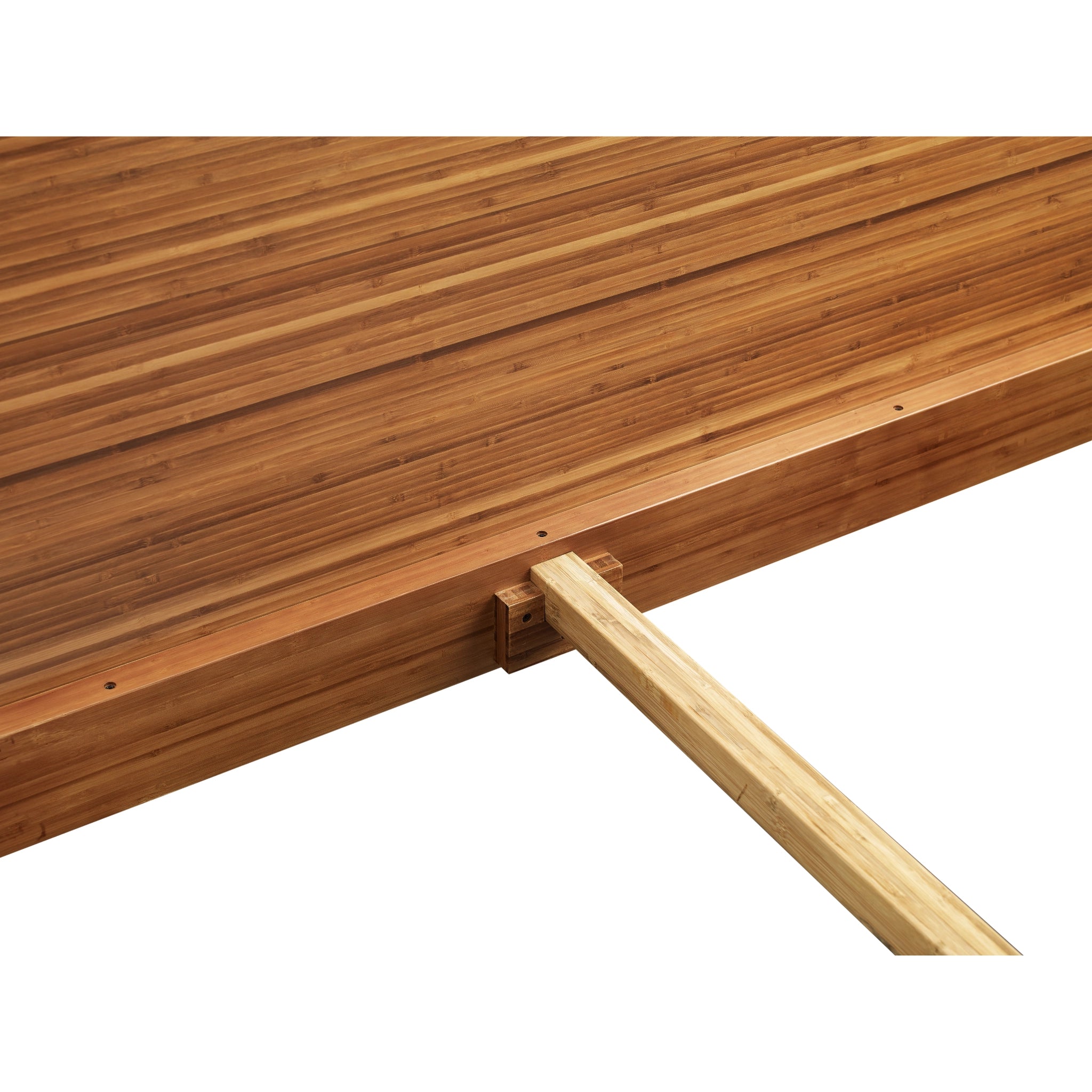 Queen Solid Bamboo Monterey Platform Bed, Amber by Greenington image 5