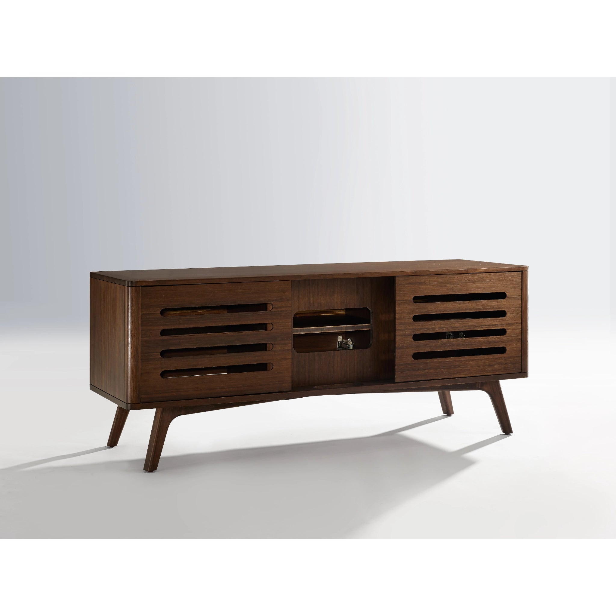 Solid Bamboo Azara Media Center, Sable by Greenington image 5