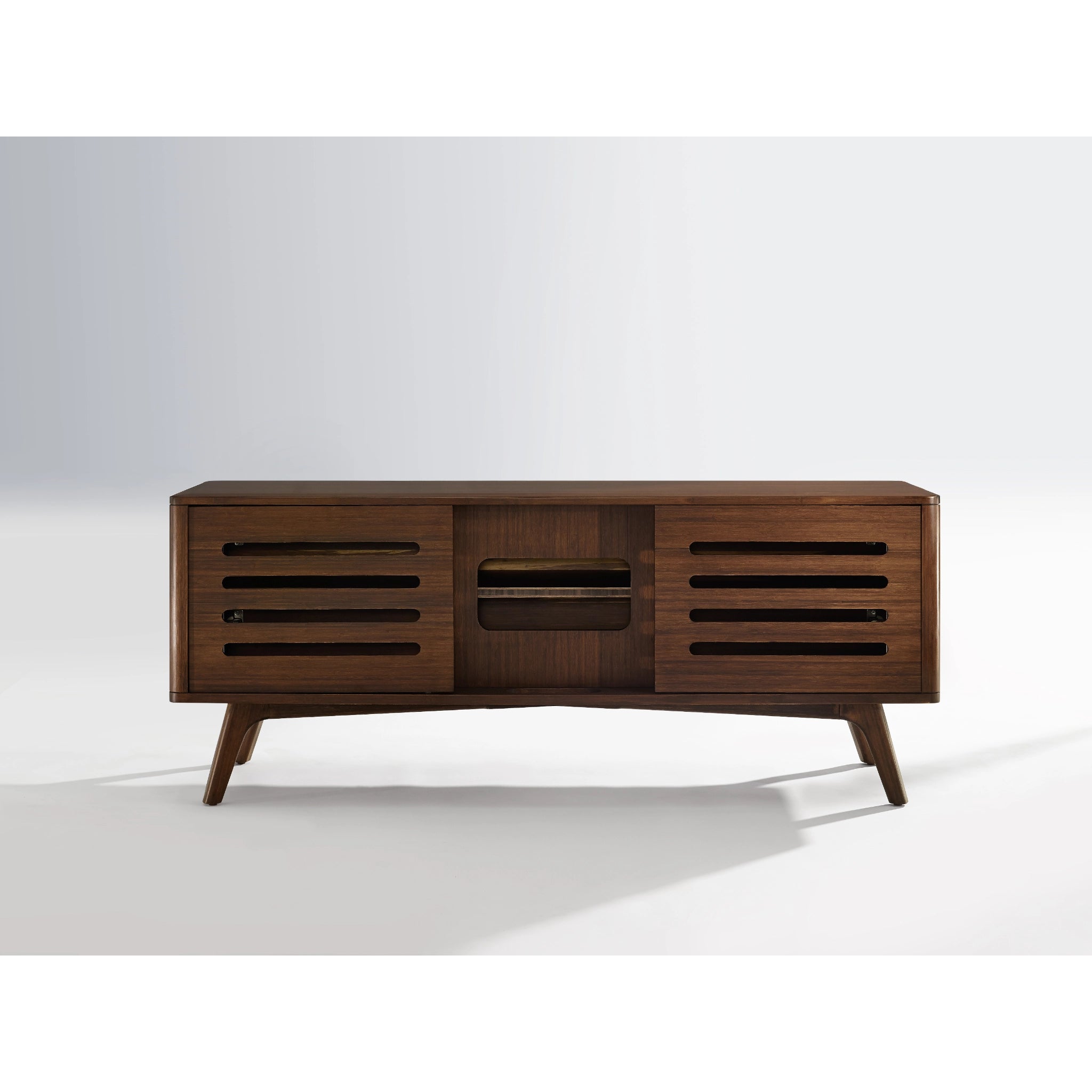 Solid Bamboo Azara Media Center, Sable by Greenington image 6