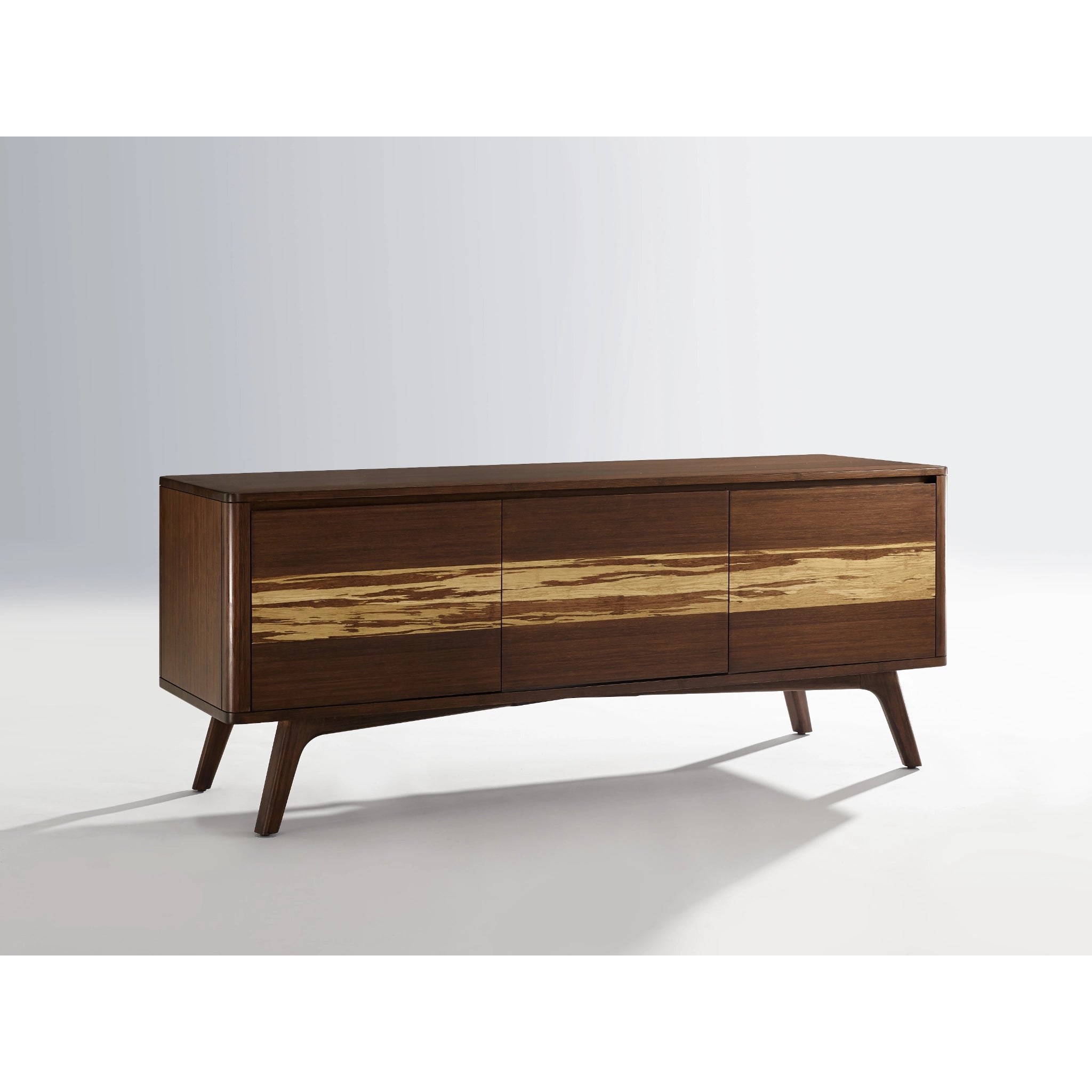 Solid Bamboo Azara Media Center, Sable by Greenington image