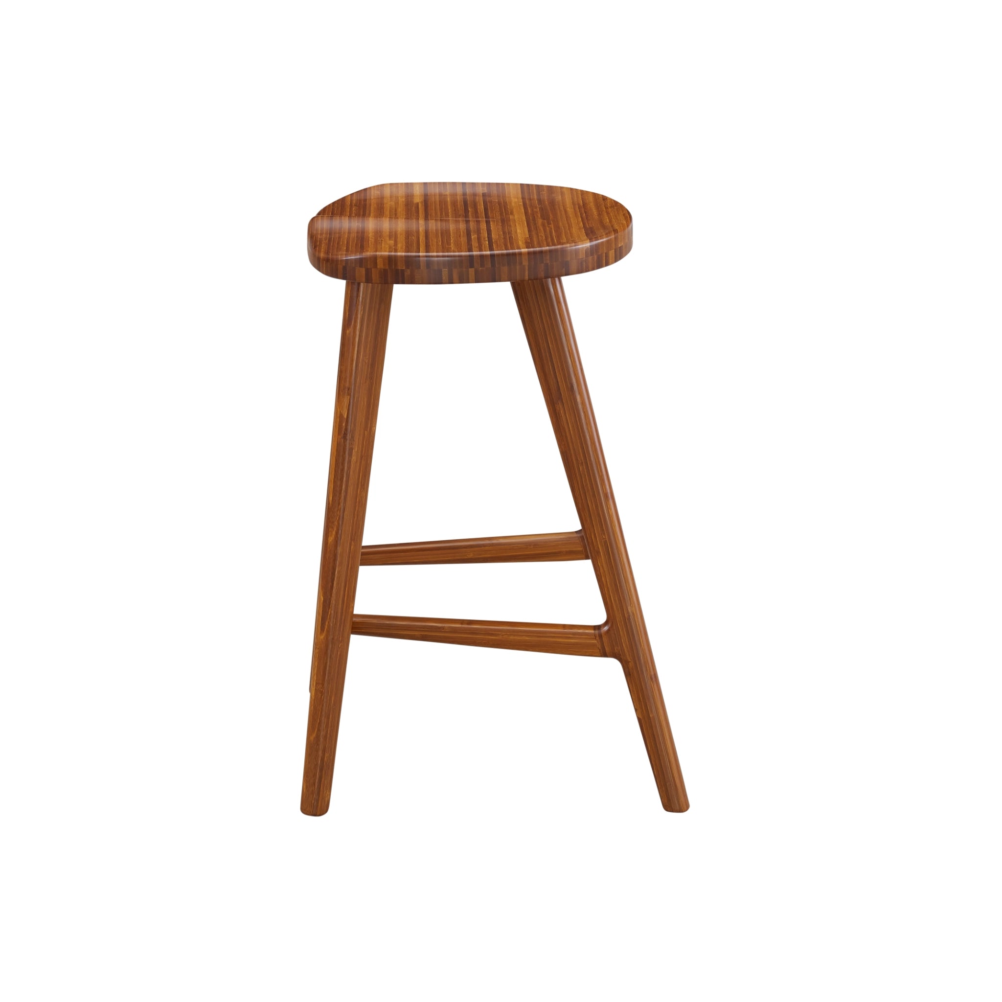 Solid Bamboo Max Counter Height Stool, Amber (Set of 2) by Greenington image 4