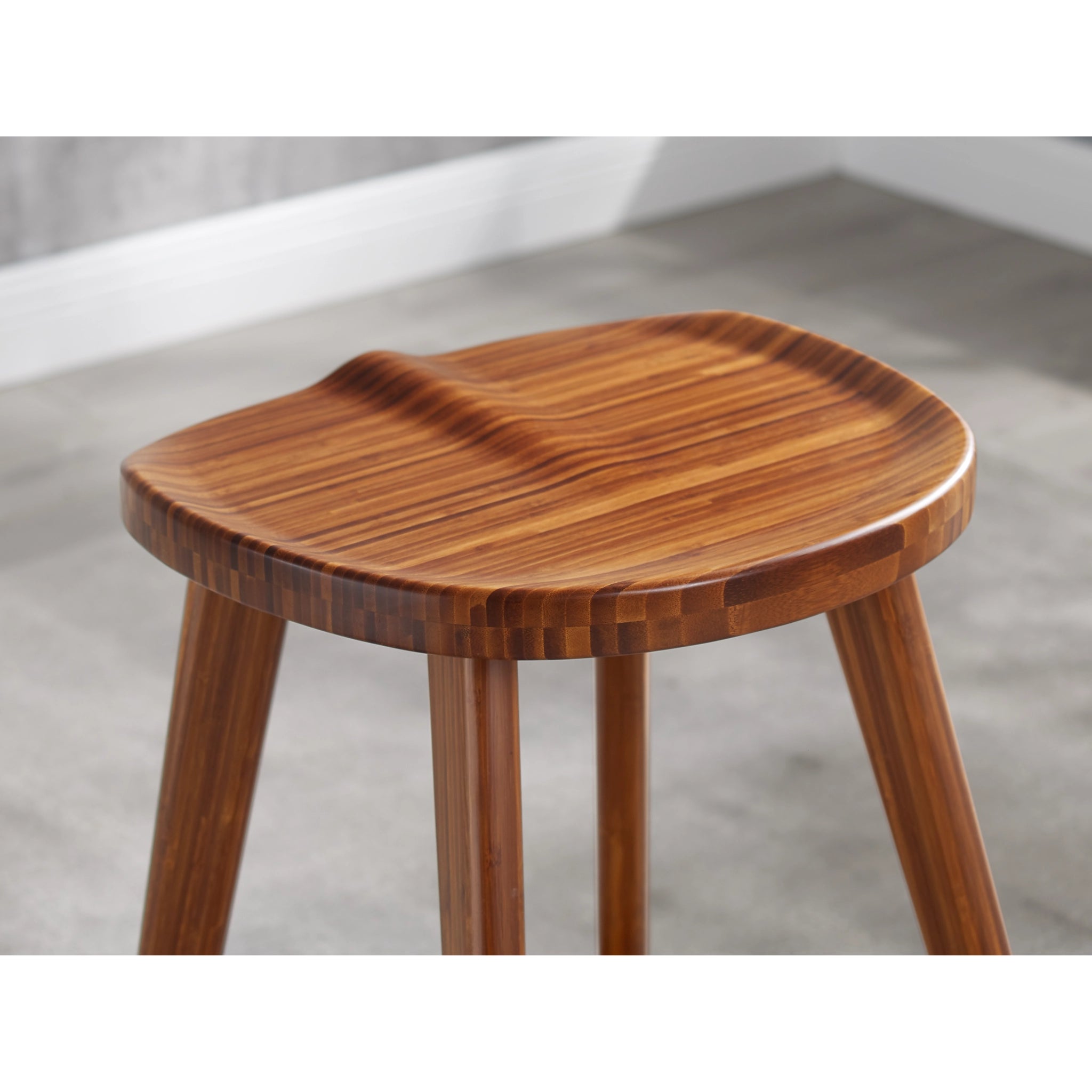 Solid Bamboo Max Counter Height Stool, Amber (Set of 2) by Greenington image 7