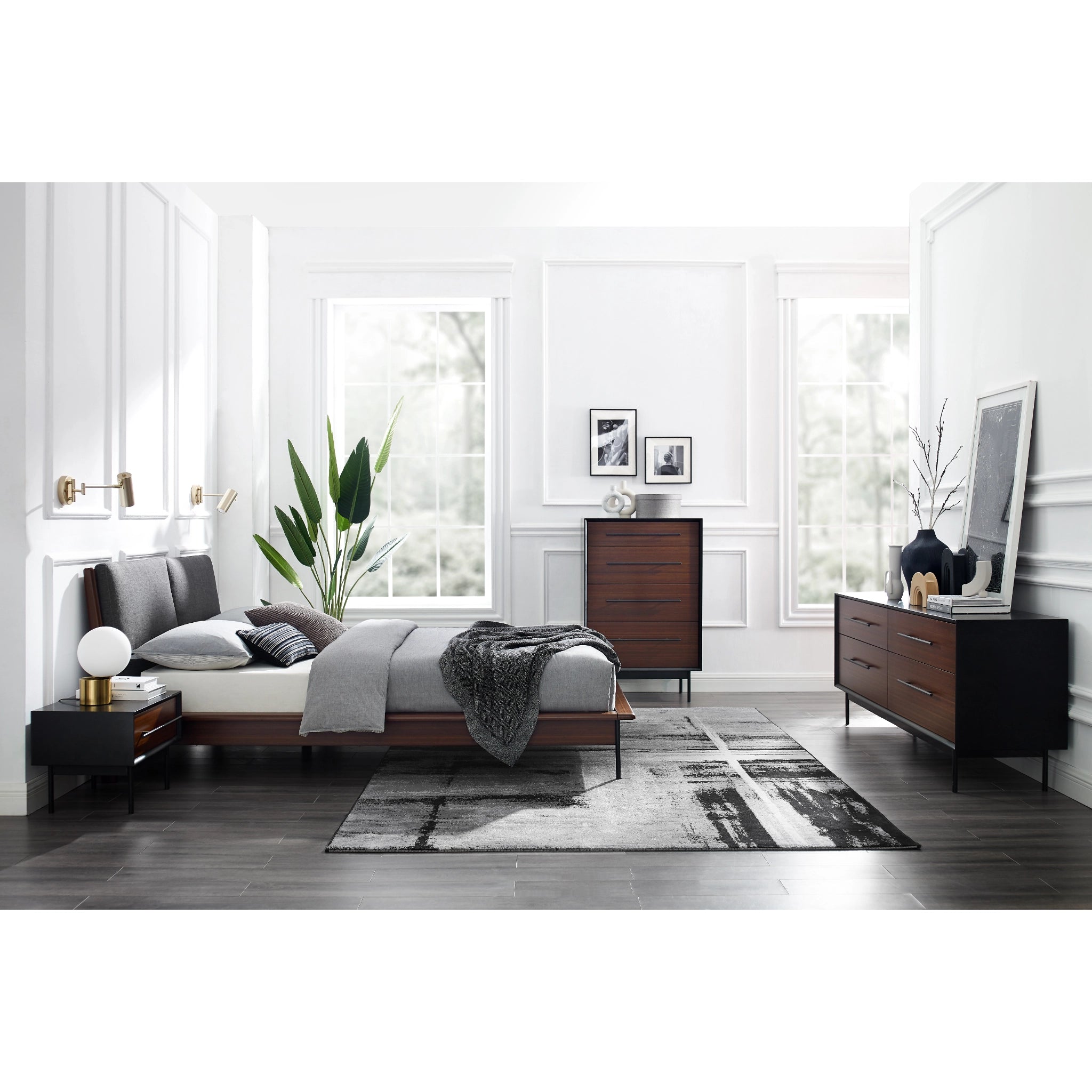 Solid Bamboo Park Avenue 4-Drawer Double Dresser, Ruby by Greenington image 4