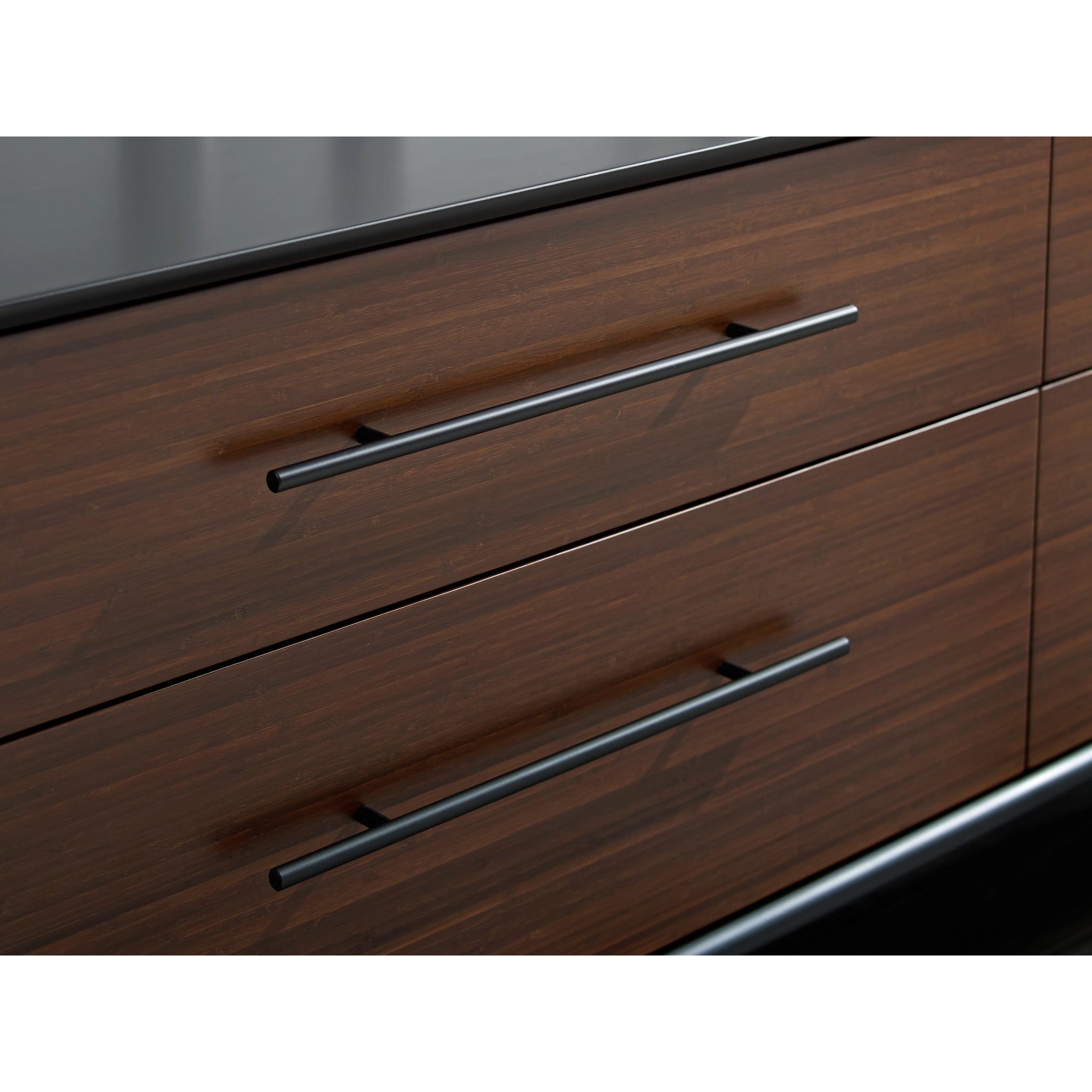 Solid Bamboo Park Avenue 4-Drawer Double Dresser, Ruby by Greenington image 6