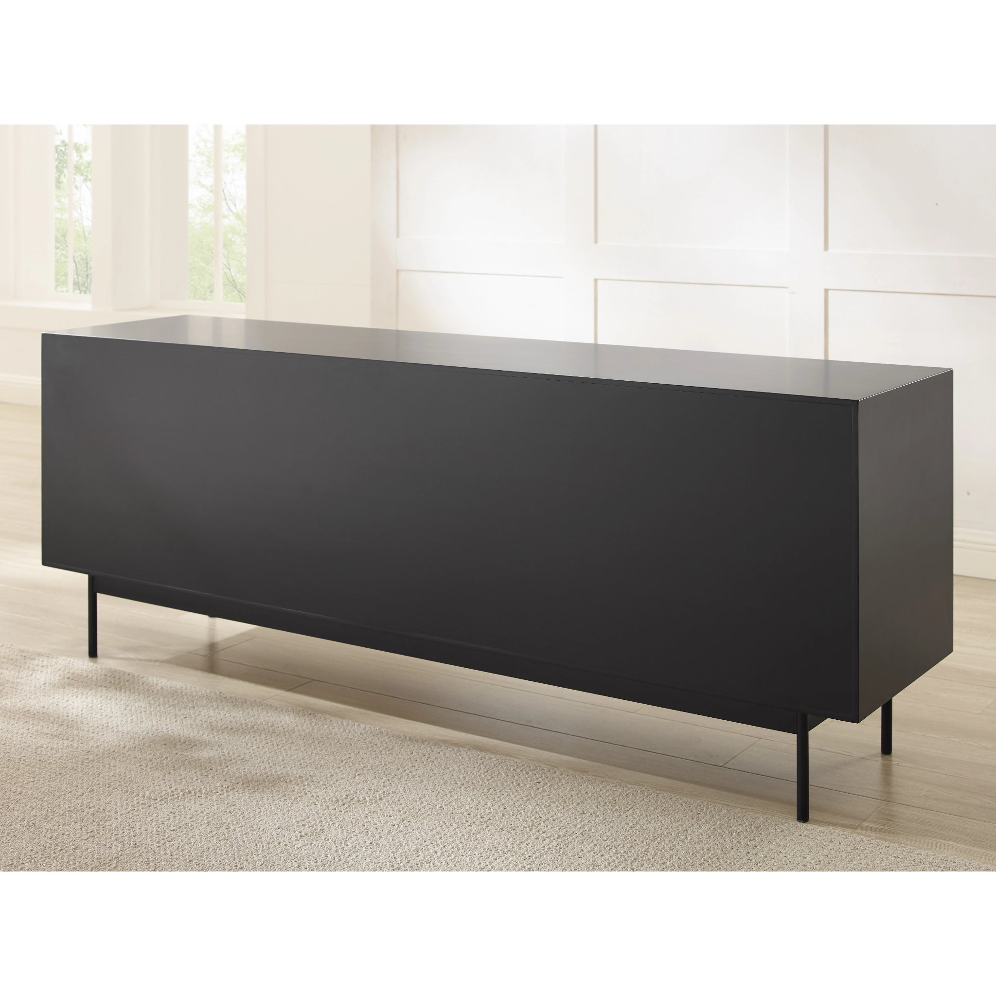 Solid Bamboo Santa Cruz 4-Drawer Double Dresser, Wheat by Greenington image 4