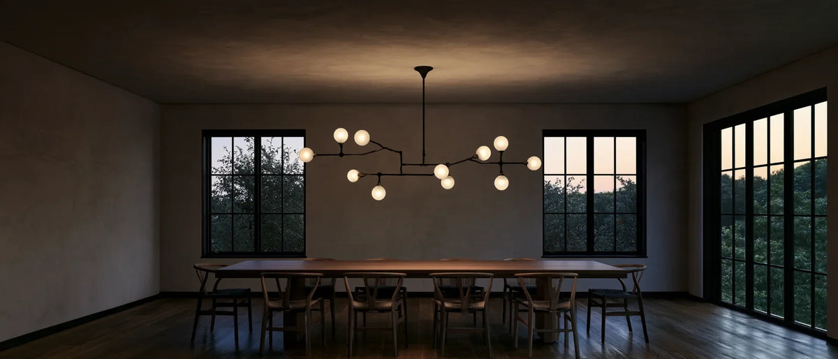 Black Chandeliers