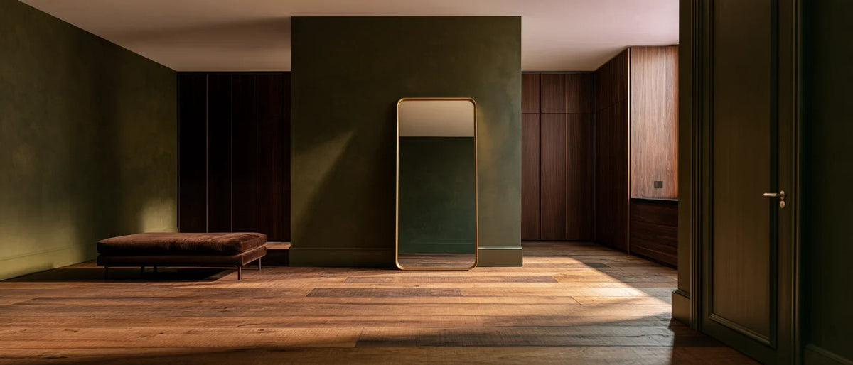 Tall Gold Mirrors