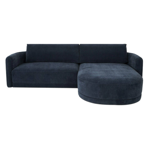 109" Dark Blue Right Chaise Sectional (VV-1024-19-R-0) by Moe's Home Collection