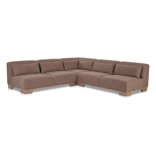 110" Dark Brown Corner Modular Sectional (OA-1050-20) by Moe's Home Collection