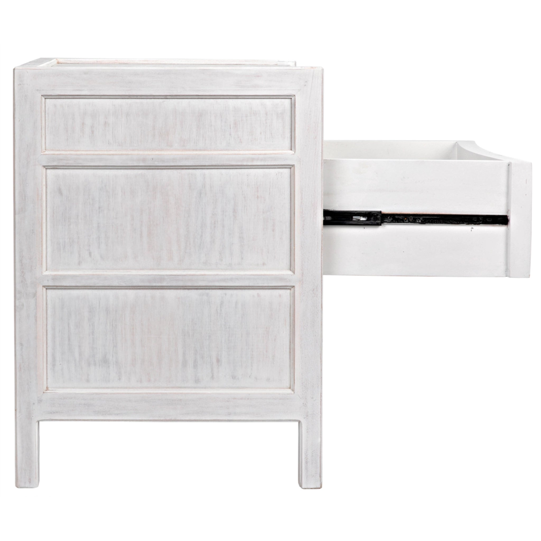 24 Hampton Night Stand In White Wash By Noir Gtab928Wh 13