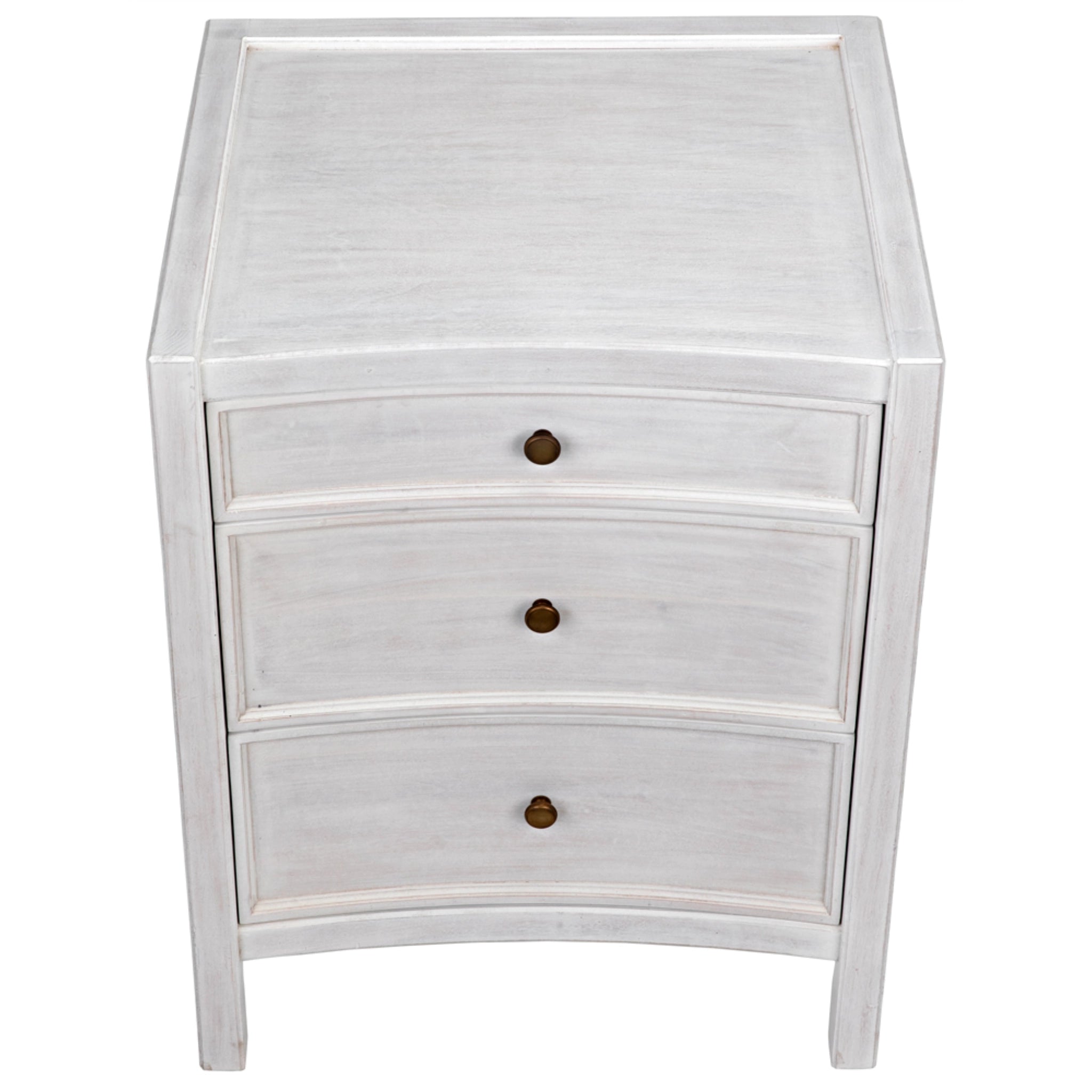 24 Hampton Night Stand In White Wash By Noir Gtab928Wh 7