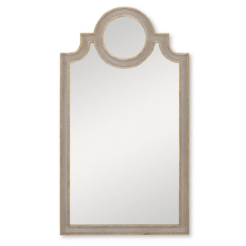 26" Chateau Mirror - Antique Silver Leaf by Ambella Home