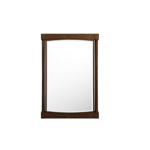 26" Kinnsden Mirror in Sable Oak by James Martin Vanities