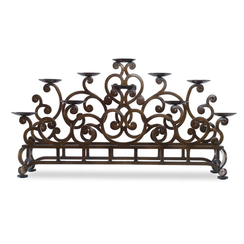 28" Medium Fireplace Candelabra - Rubbed Bronze by Ambella Home