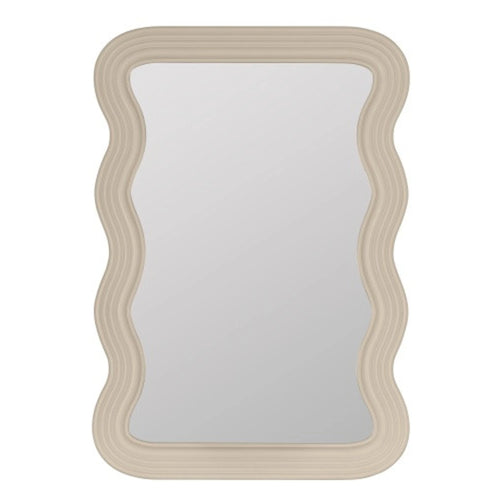 28x40" Natural Wood Wall Mirror