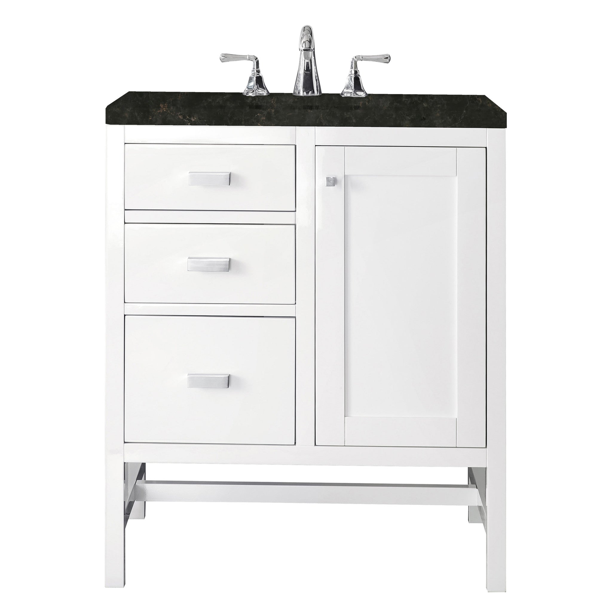 30-addison-single-vanity-cabinet-in-glossy-white-by-james-martin-vanities-e444-v30-gw-phantome-eclos-zero-silica image