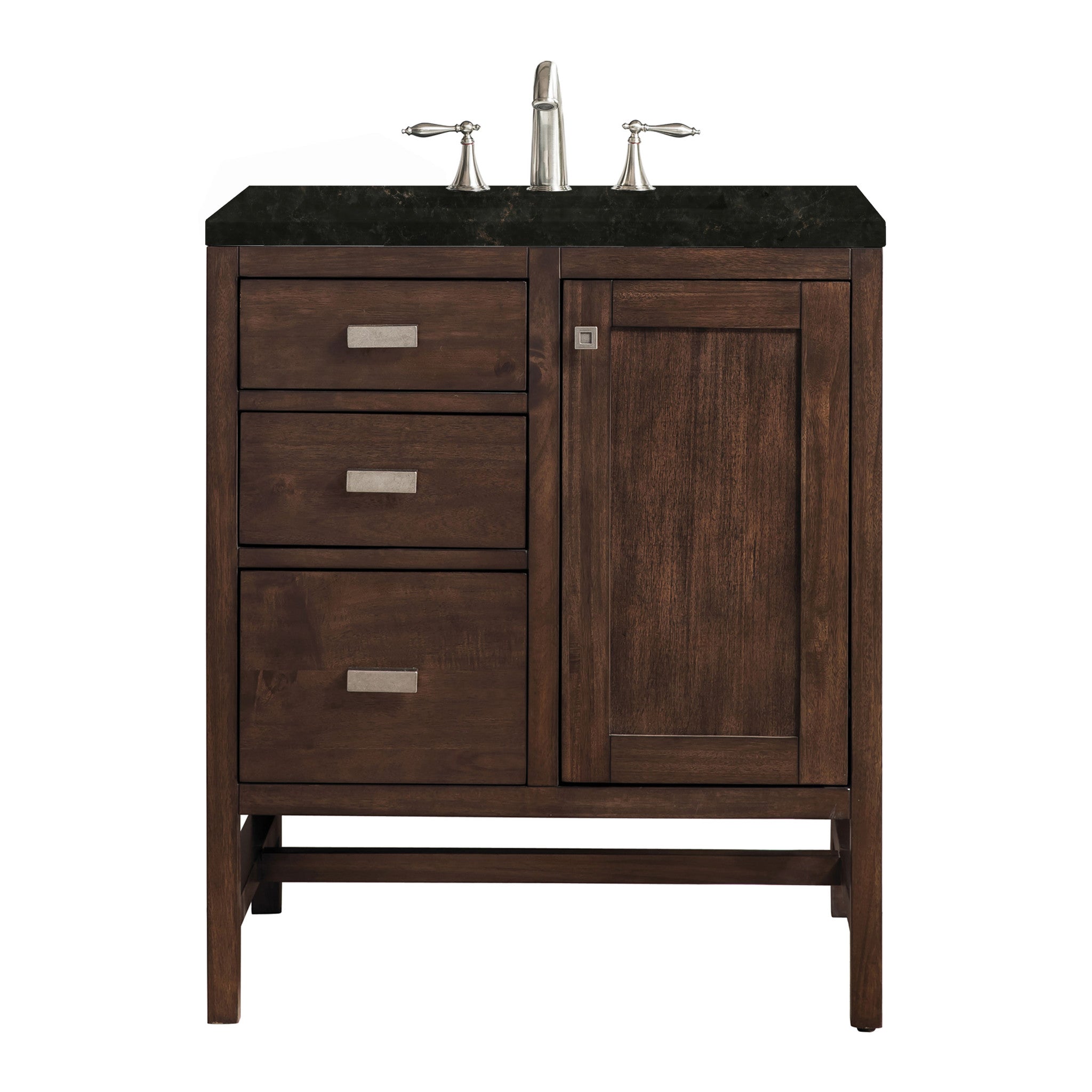 30-addison-single-vanity-cabinet-in-mid-century-acacia-by-james-martin-vanities-e444-v30-mca-phantome-eclos-zero-silica image