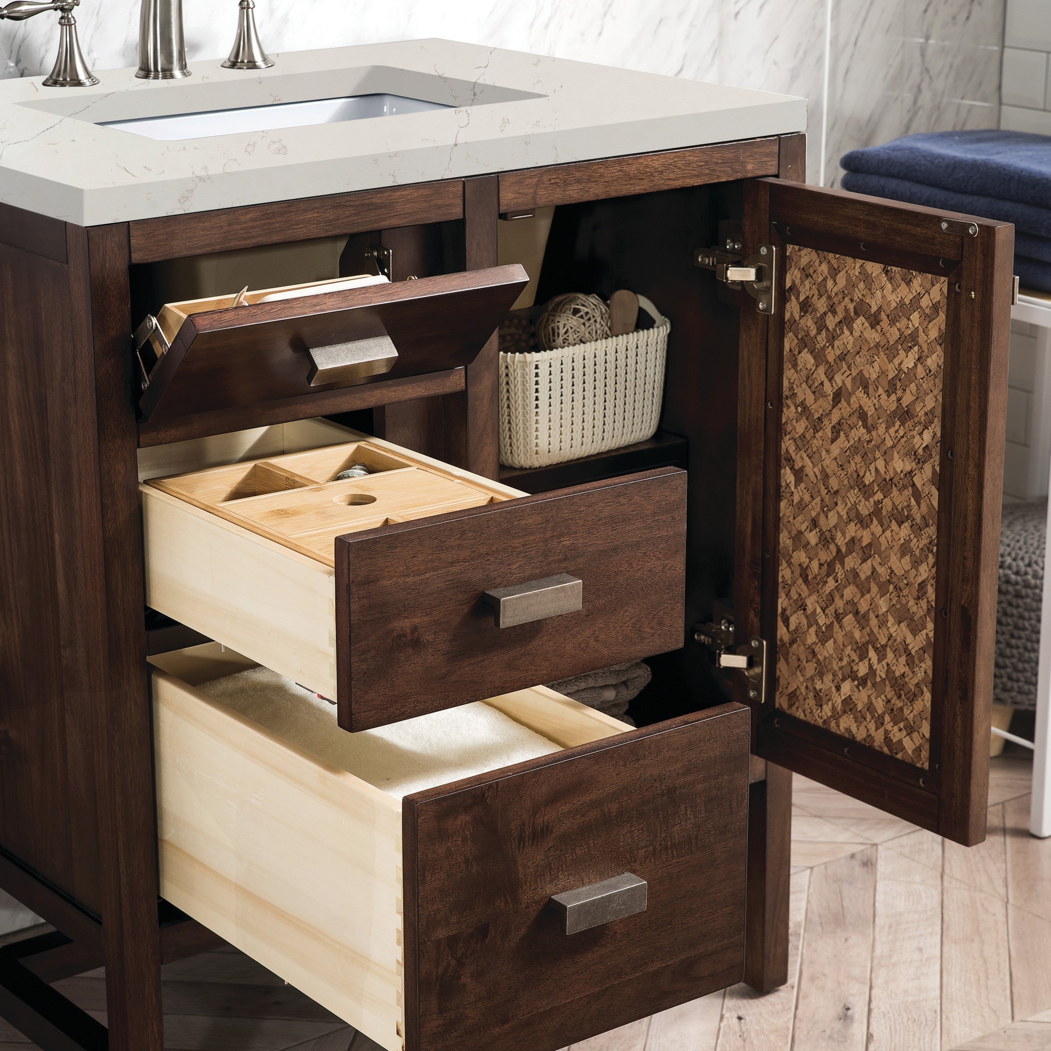 30-addison-single-vanity-cabinet-in-mid-century-acacia-by-james-martin-vanities-e444-v30-mca-siberian-silestone image 2