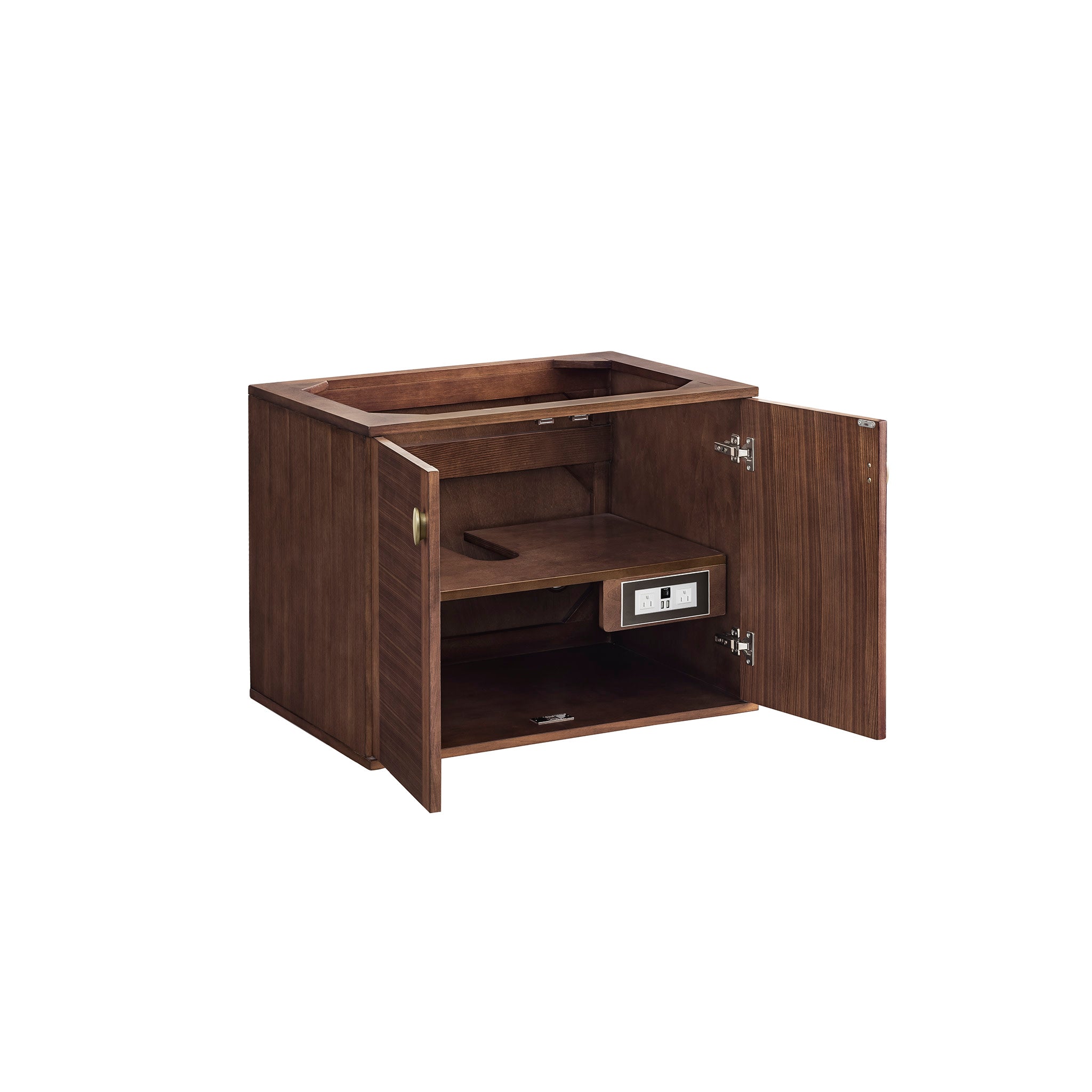 30-amberly-single-vanity-in-mid-century-walnut-by-james-martin-vanities-phantome-eclos-zero-silica image 2