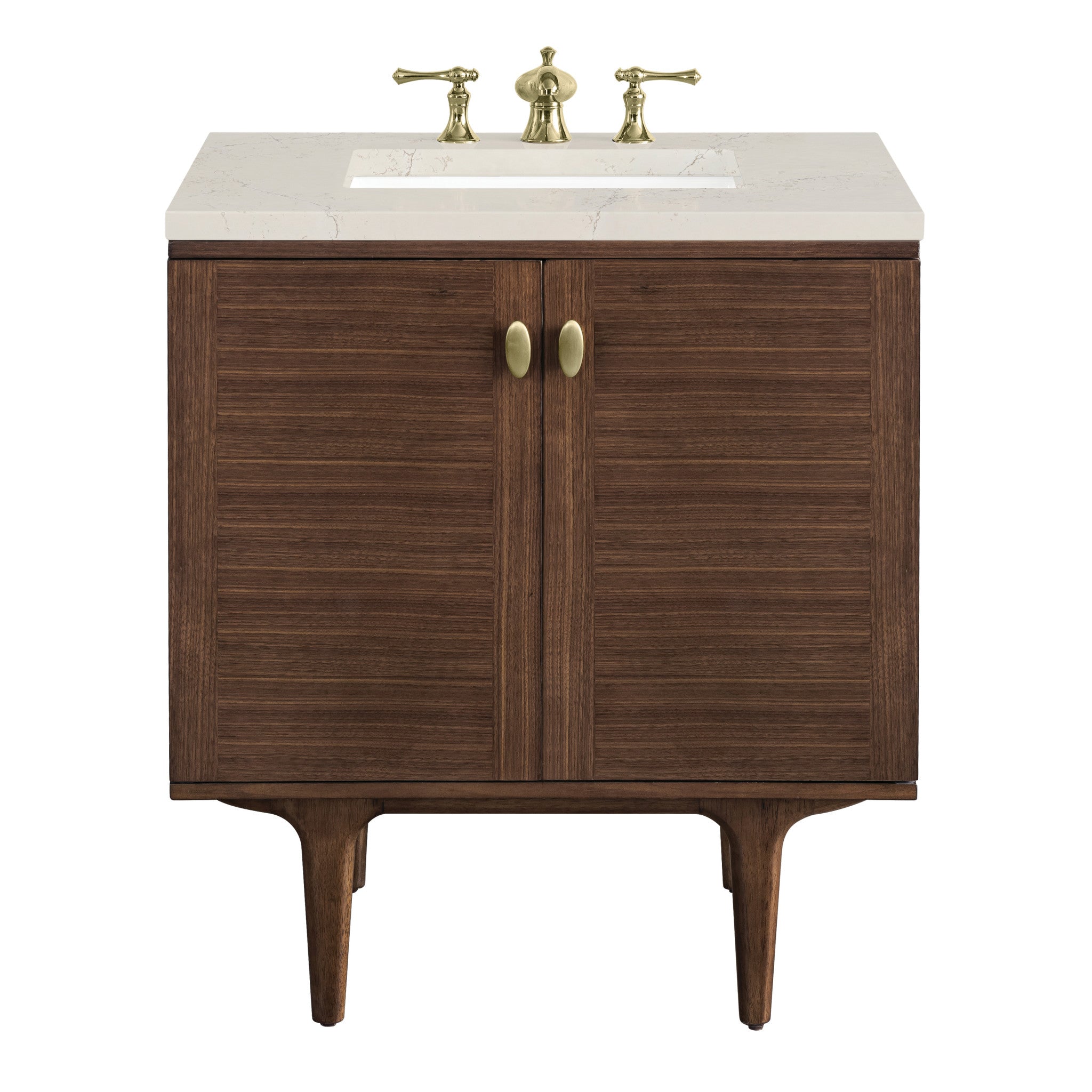 30-amberly-single-vanity-in-mid-century-walnut-by-james-martin-vanities-siberian-silestone image 1