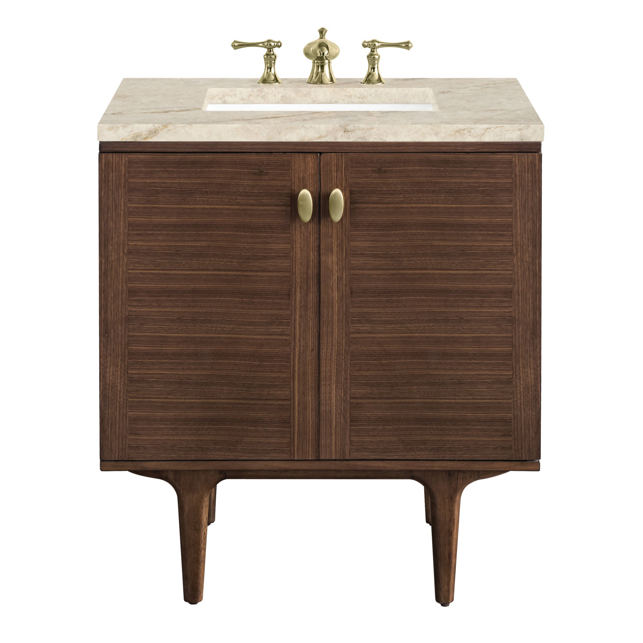 30-amberly-single-vanity-in-mid-century-walnut-by-james-martin-vanities-tajnar-eclos-zero-silica image 1