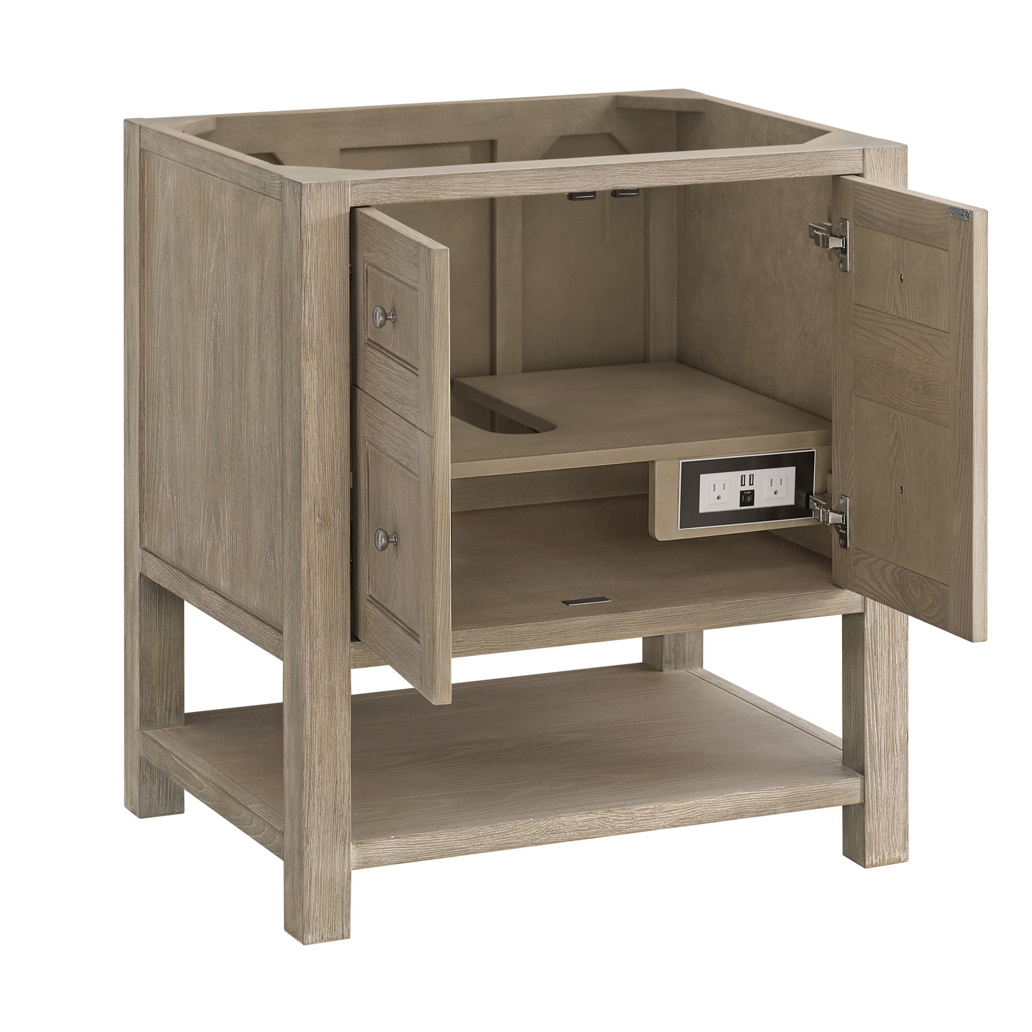 30-breckenridge-single-vanity-in-whitewashed-oak-by-james-martin-vanities-phantome-eclos-zero-silica image 1