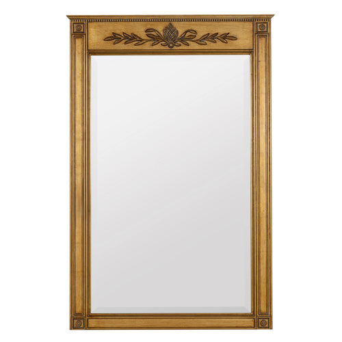 30x45" Gold Ornate Wall Mirror Beveled