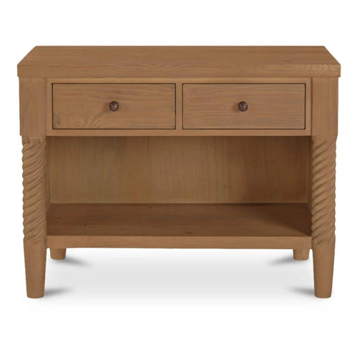 31" Natural Oak Nightstand with Open Shelf (BB-1051-24) by Moe's Home Collection