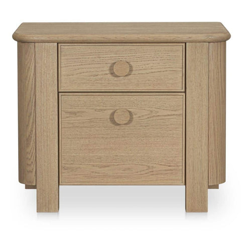 32" Natural Oak Nightstand