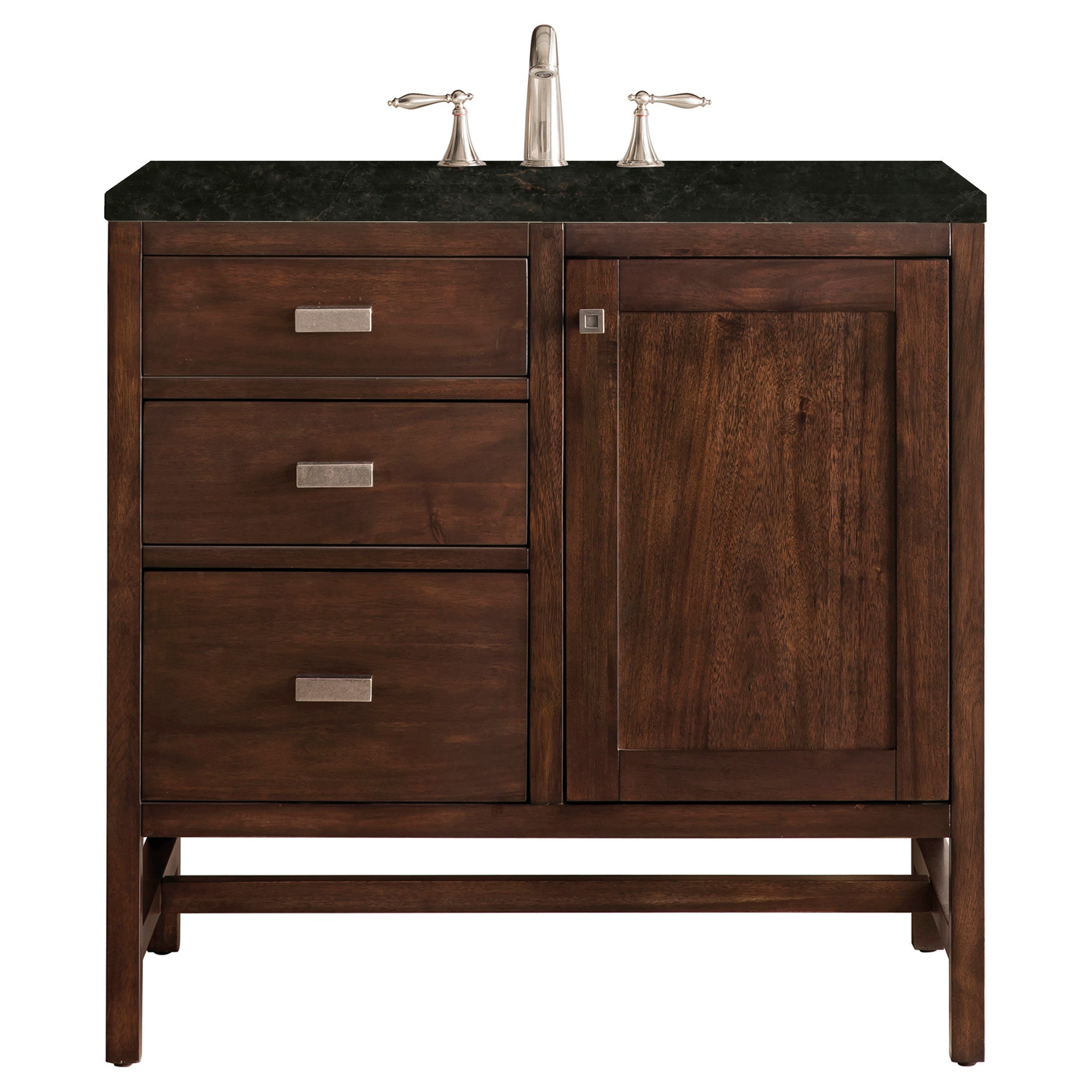 36-addison-single-vanity-cabinet-in-mid-century-acacia-by-james-martin-vanities-e444-v36-mca-phantome-eclos-zero-silica image