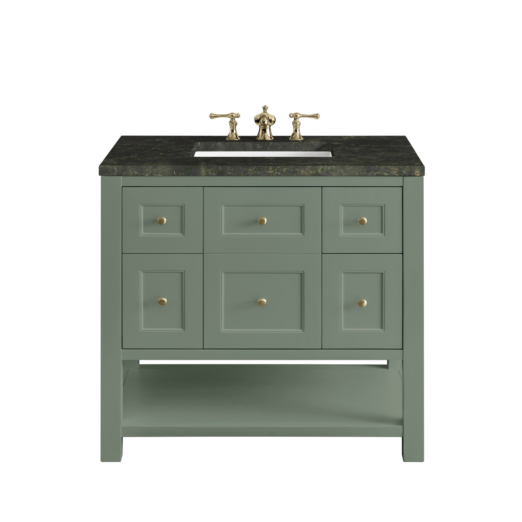 36-breckenridge-single-vanity-in-smokey-celadon-by-james-martin-vanities-phantome-eclos-zero-silica image