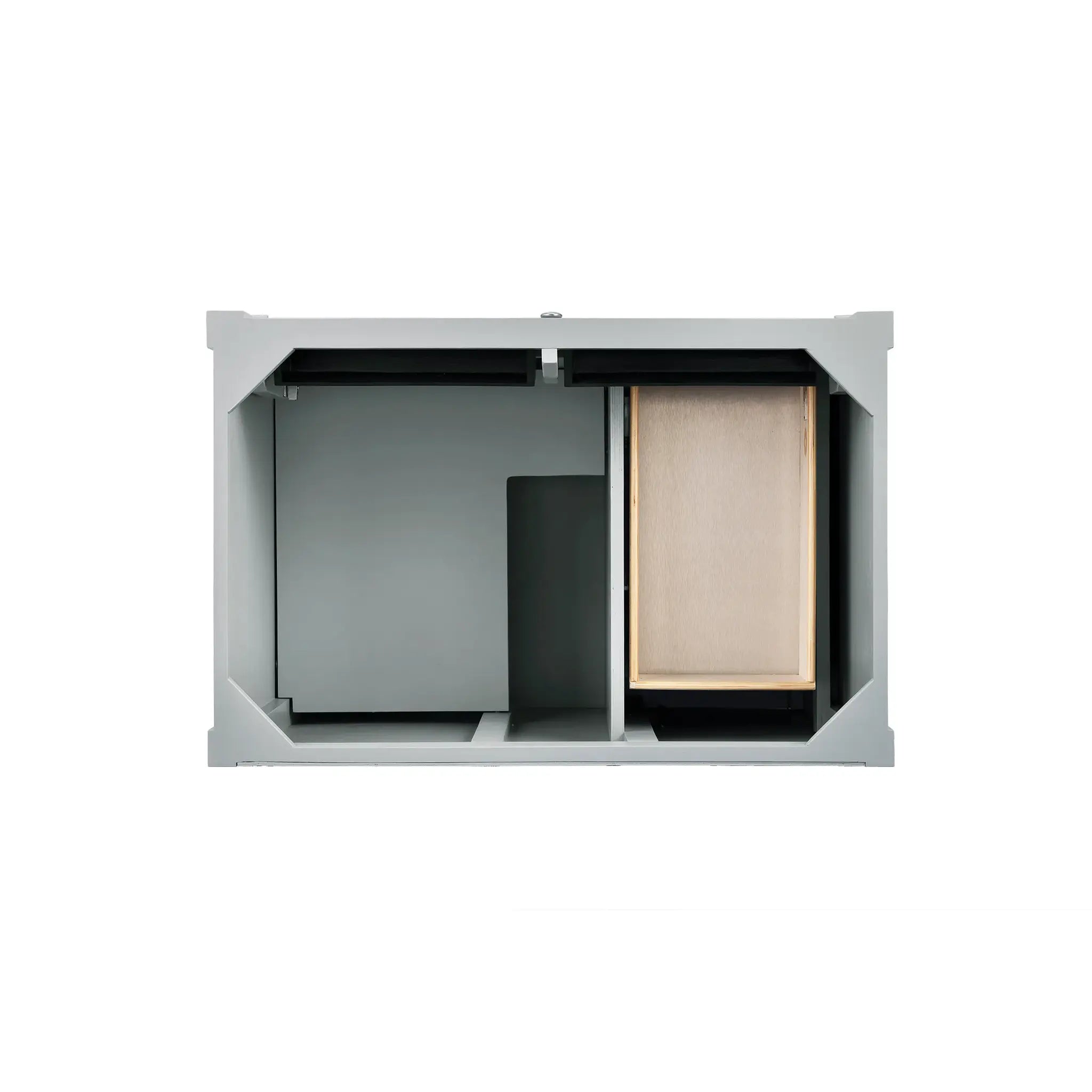 36" Brittany Single Vanity in Urban Gray-Cabinet Only-Not Available image 1