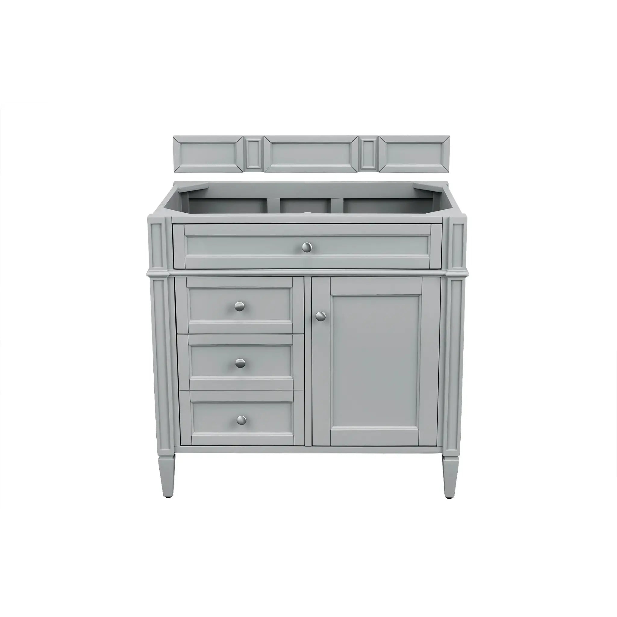 36" Brittany Single Vanity in Urban Gray-Cabinet Only-Not Available image