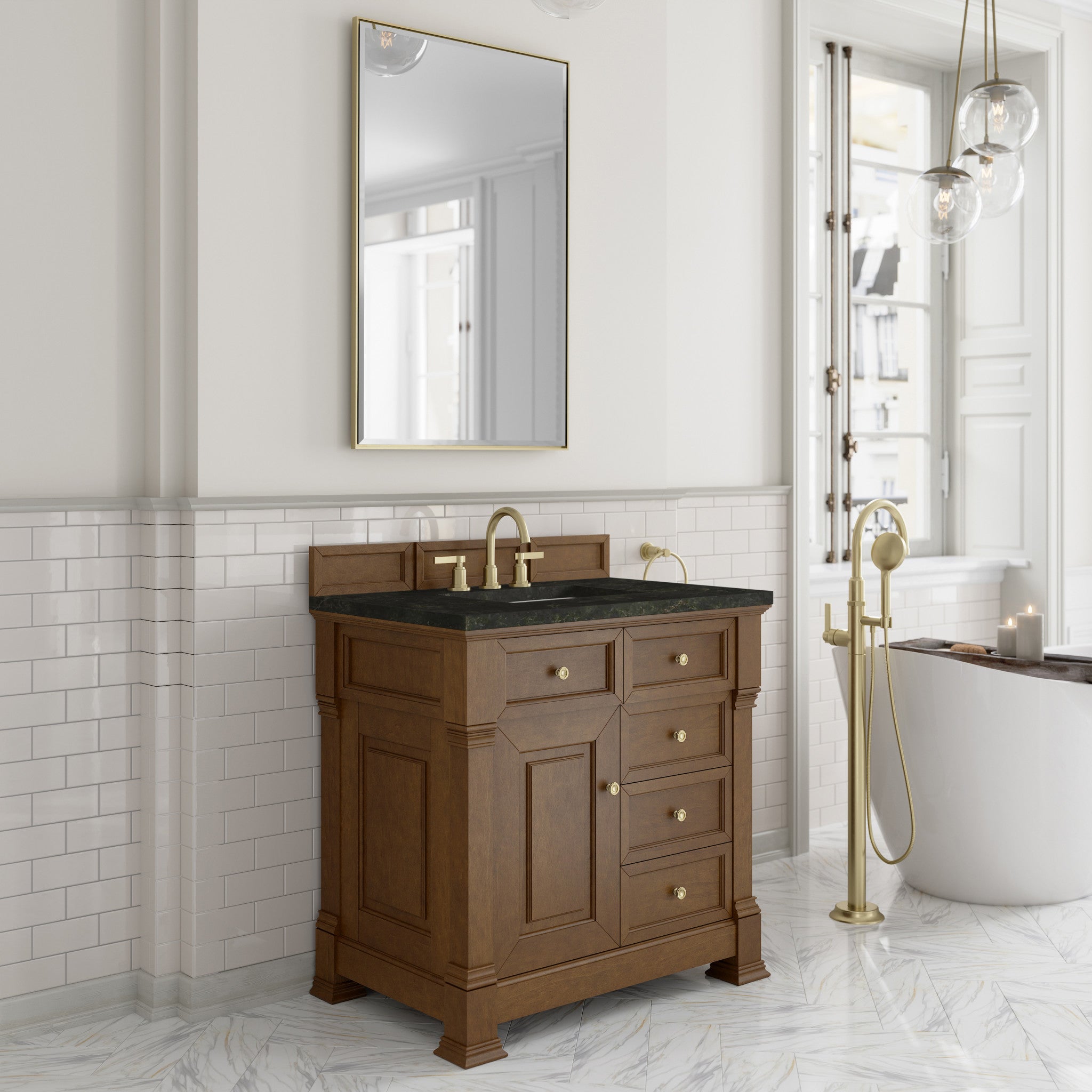 36-brookfield-single-vanity-in-honey-oak-by-james-martin-vanities-phantome-eclos-zero-silica image 7