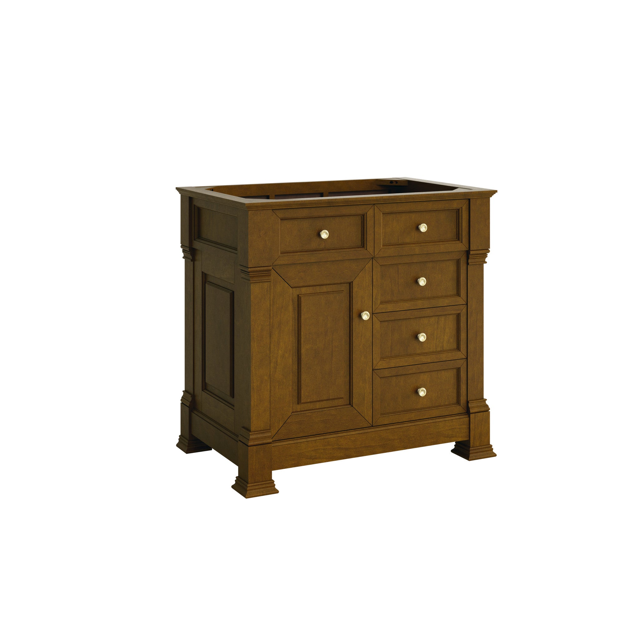 36-brookfield-single-vanity-in-honey-oak-by-james-martin-vanities-tajnar-eclos-zero-silica image 1