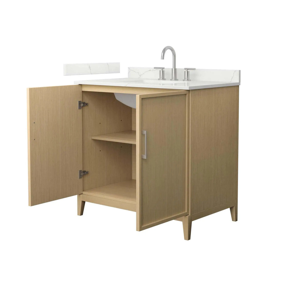 36-elan-single-bathroom-vanity-in-white-oak-with-brushed-nickel-trim-giotto-quartz-3-hole image 10