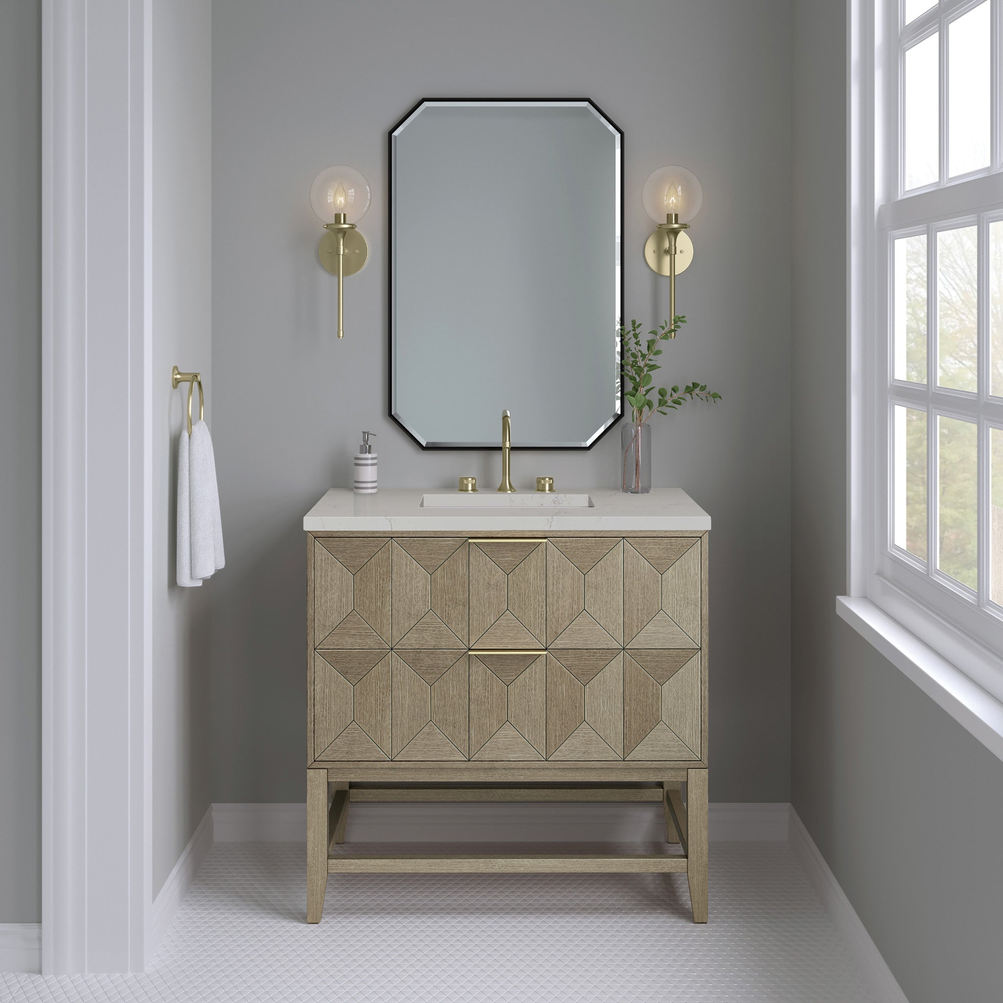 36-emmeline-single-vanity-in-pebble-oak-by-james-martin-vanities-siberian-silestone image 2