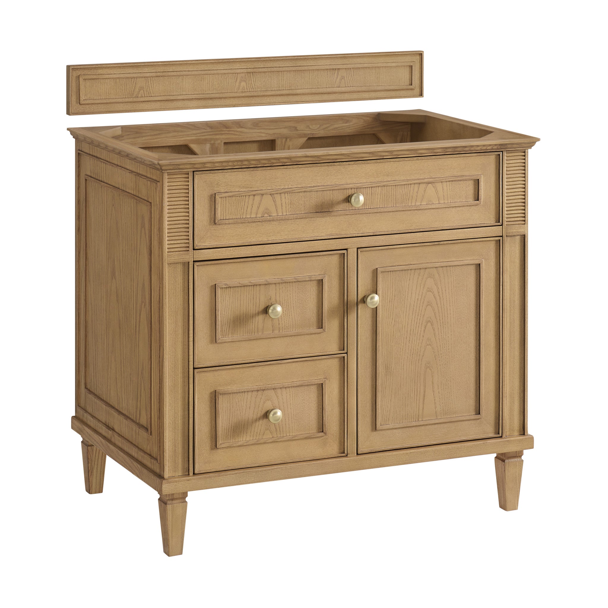 36-lorelai-single-vanity-in-light-natural-oak-by-james-martin-vanities-phantome-eclos-zero-silica image 2