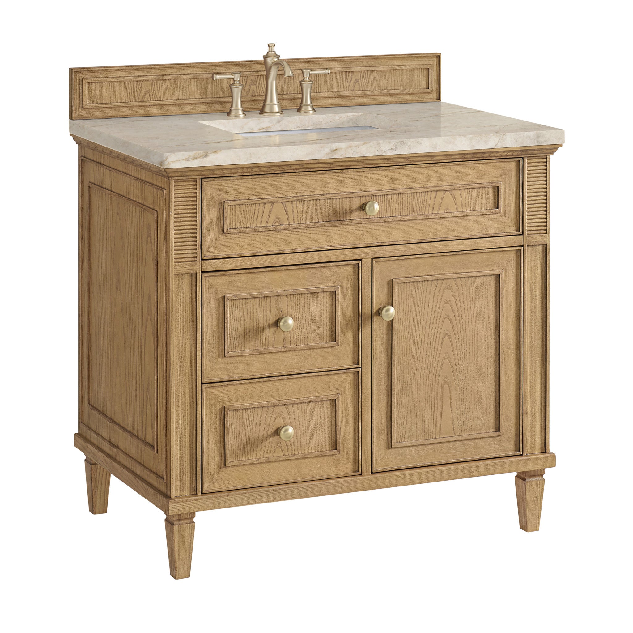 36-lorelai-single-vanity-in-light-natural-oak-by-james-martin-vanities-tajnar-eclos-zero-silica image 4