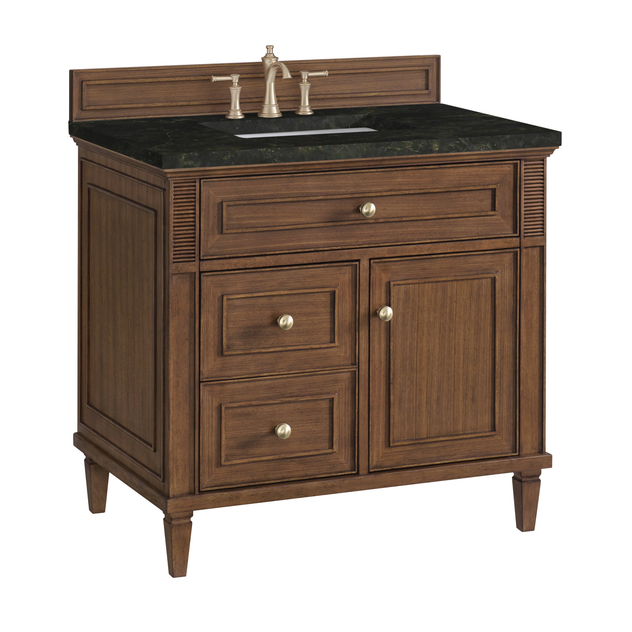 36-lorelai-single-vanity-in-mid-century-walnut-by-james-martin-vanities-phantome-eclos-zero-silica image 5